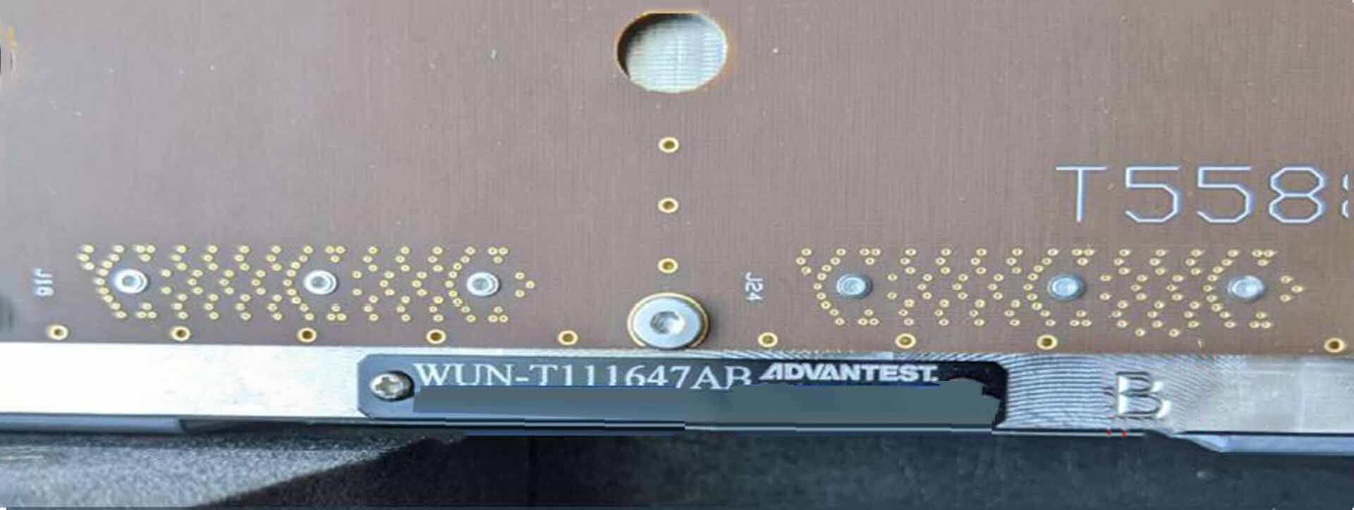 Photo Used ADVANTEST Boards for T 5588 For Sale