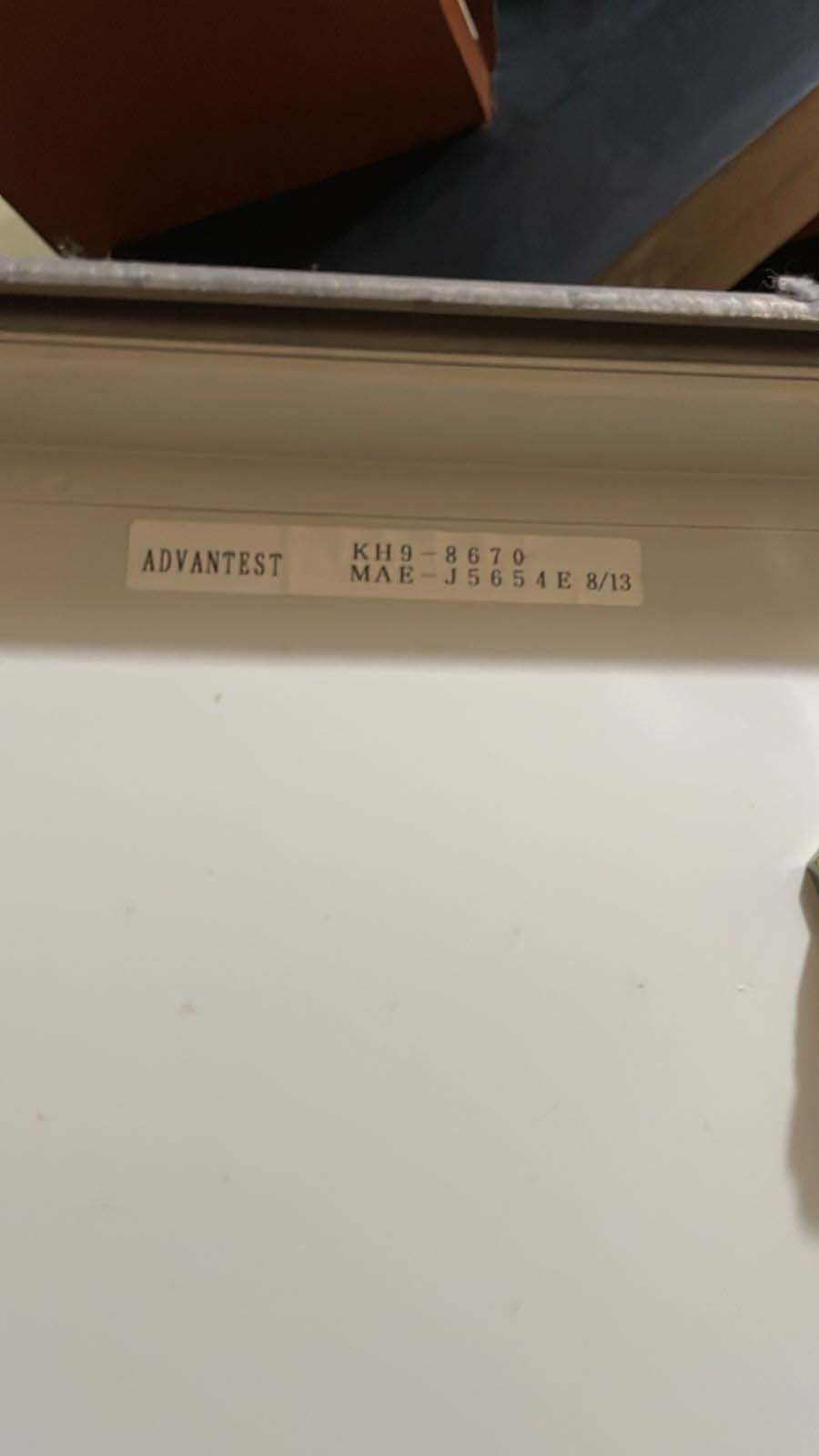 사진 사용됨 ADVANTEST T 5585 판매용