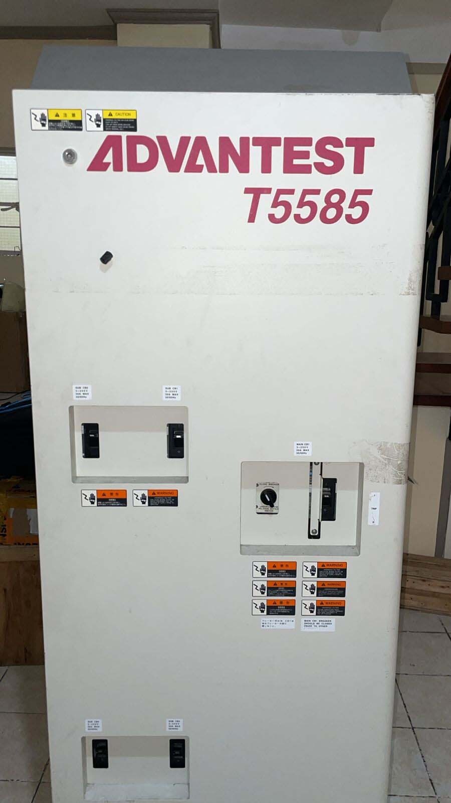사진 사용됨 ADVANTEST T 5585 판매용
