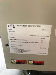 图为 已使用的 ADVANTEST T 5781ES 待售