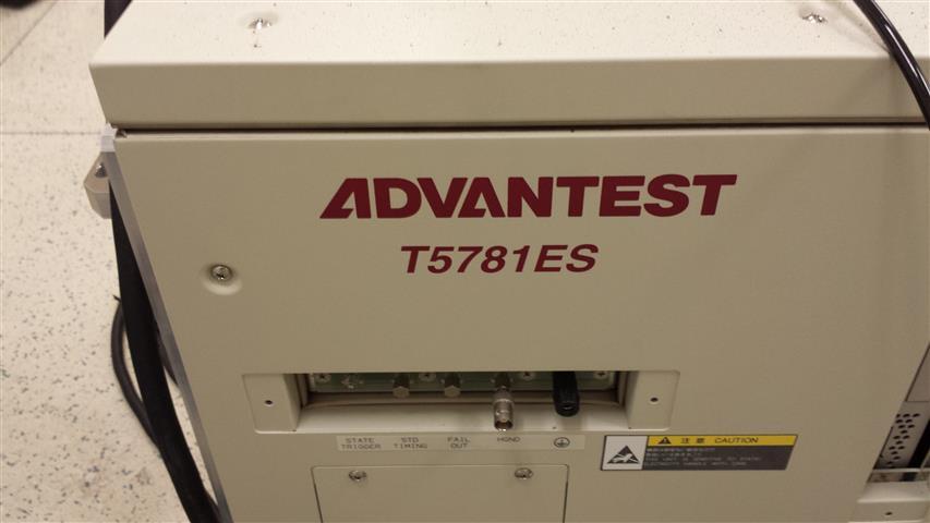 Photo Used ADVANTEST T 5781ES For Sale