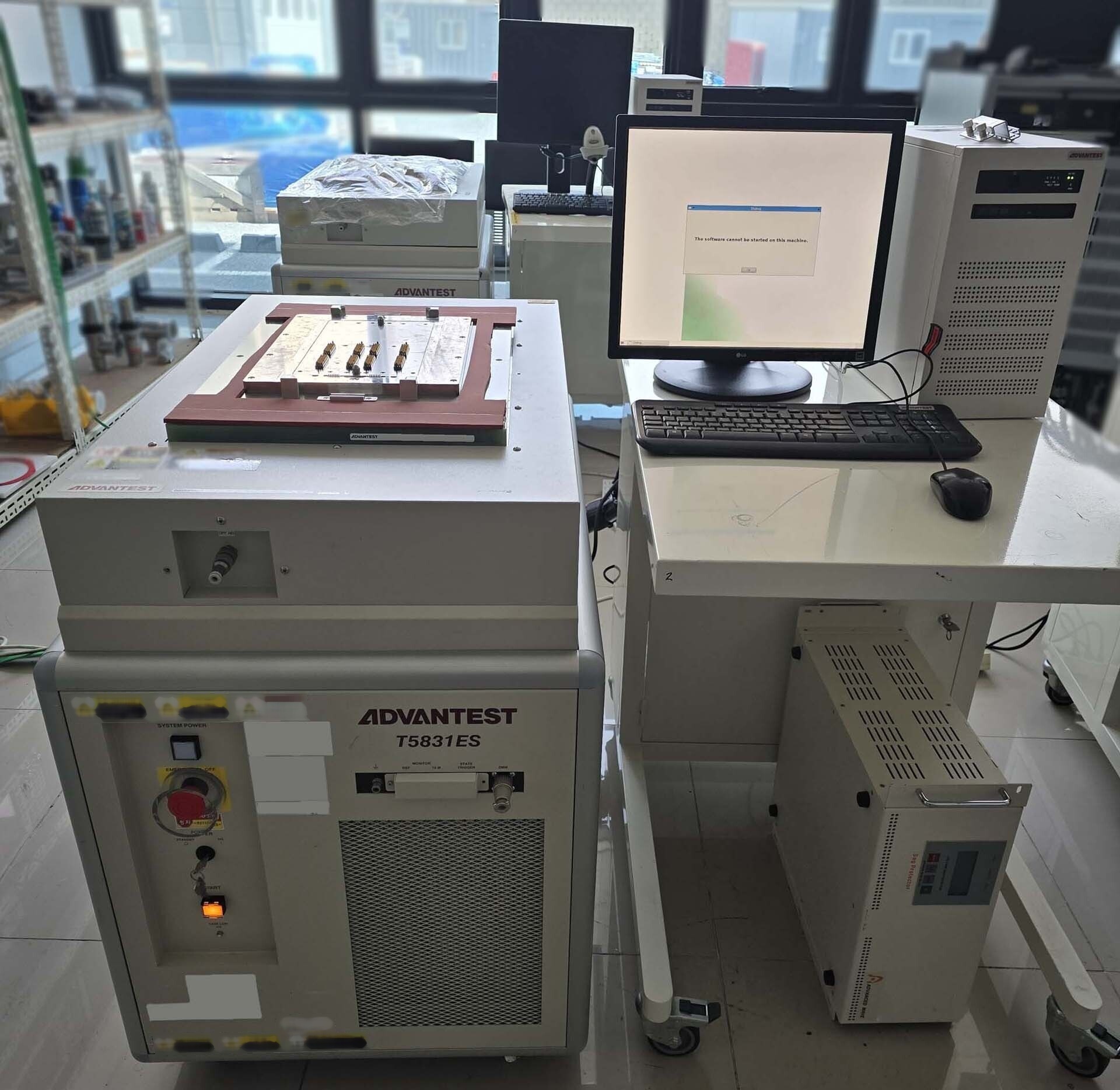 圖為 已使用的 ADVANTEST T 5831ES 待售