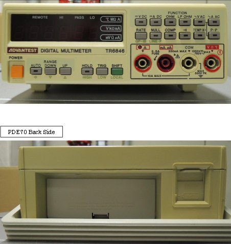 사진 사용됨 ADVANTEST TR 6846 판매용