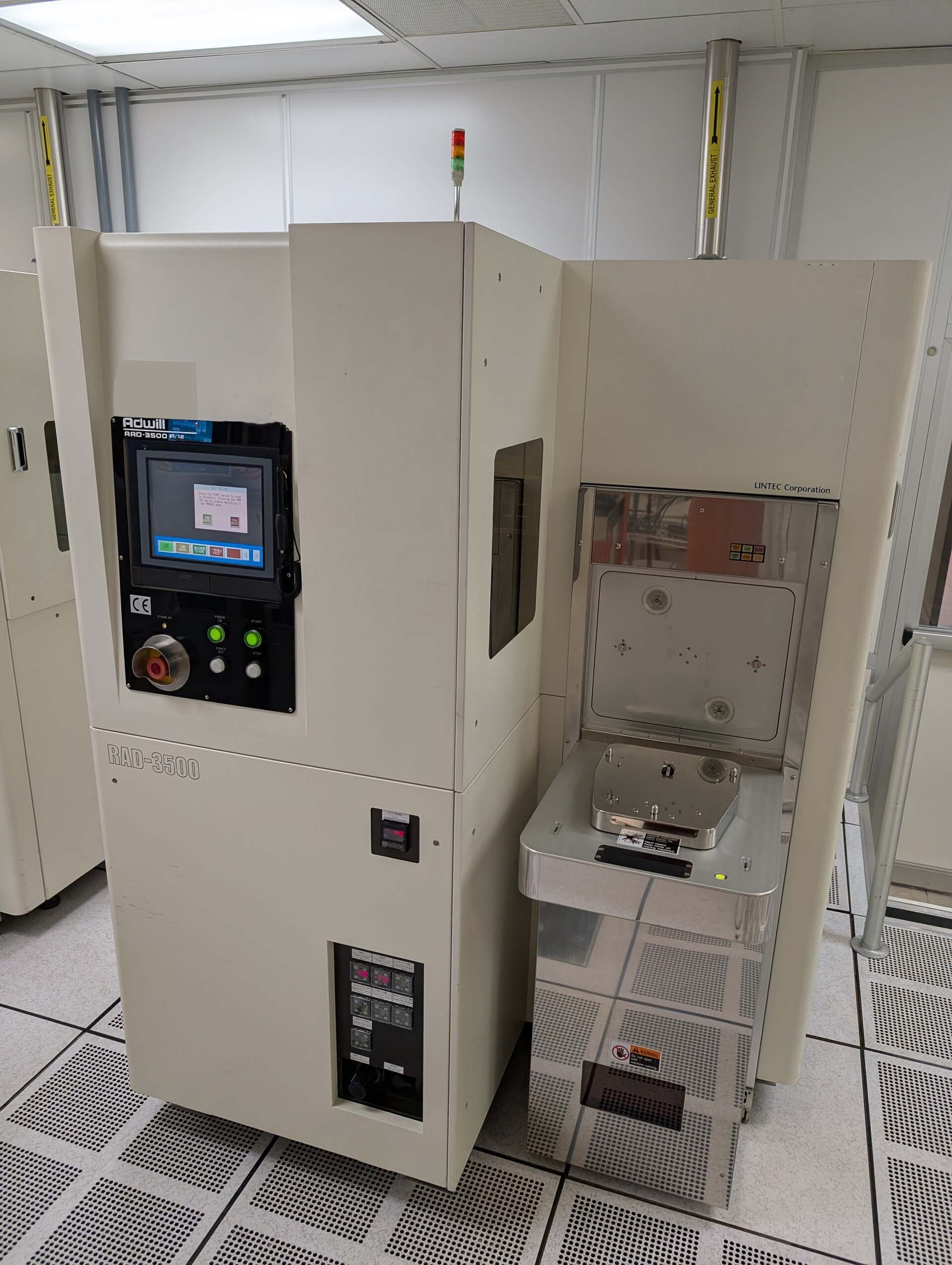 Photo Utilisé ADWILL / LINTEC RAD 3500 F/12 À vendre