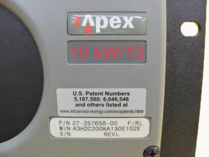 Ae Rf Apex A3h2c0ka130e102e Used For Sale Price Buy From Cae