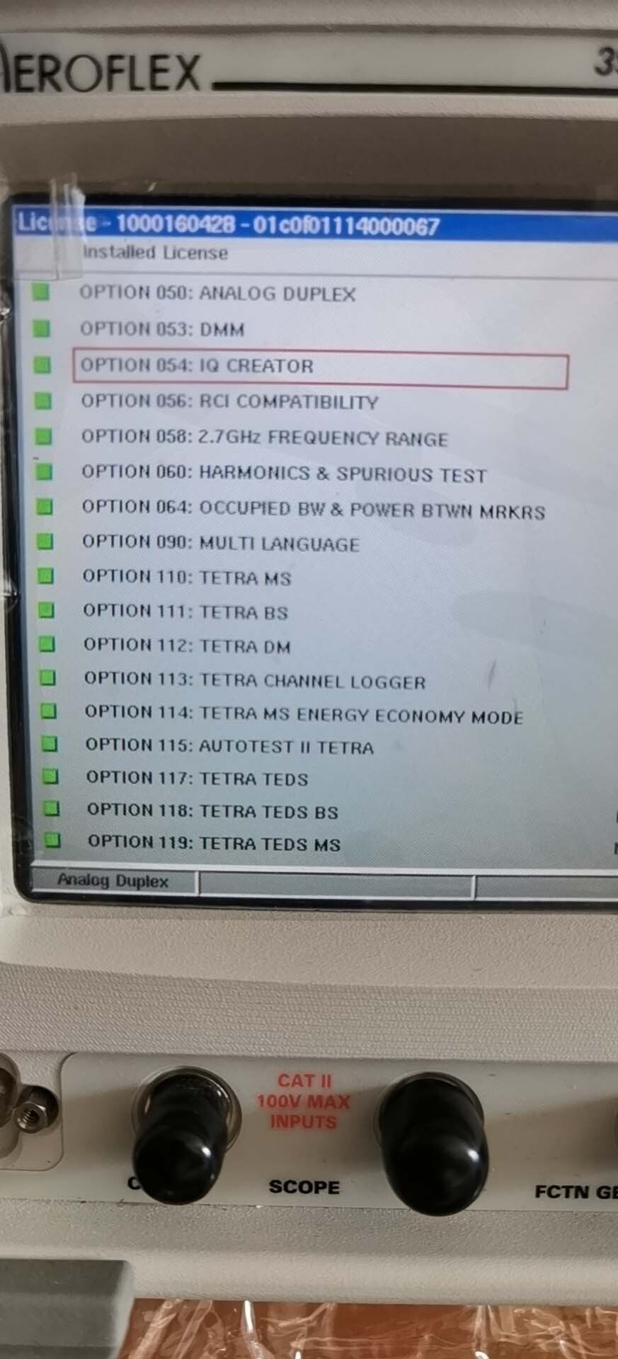 Foto Verwendet AEROFLEX IFR 3920 Zum Verkauf