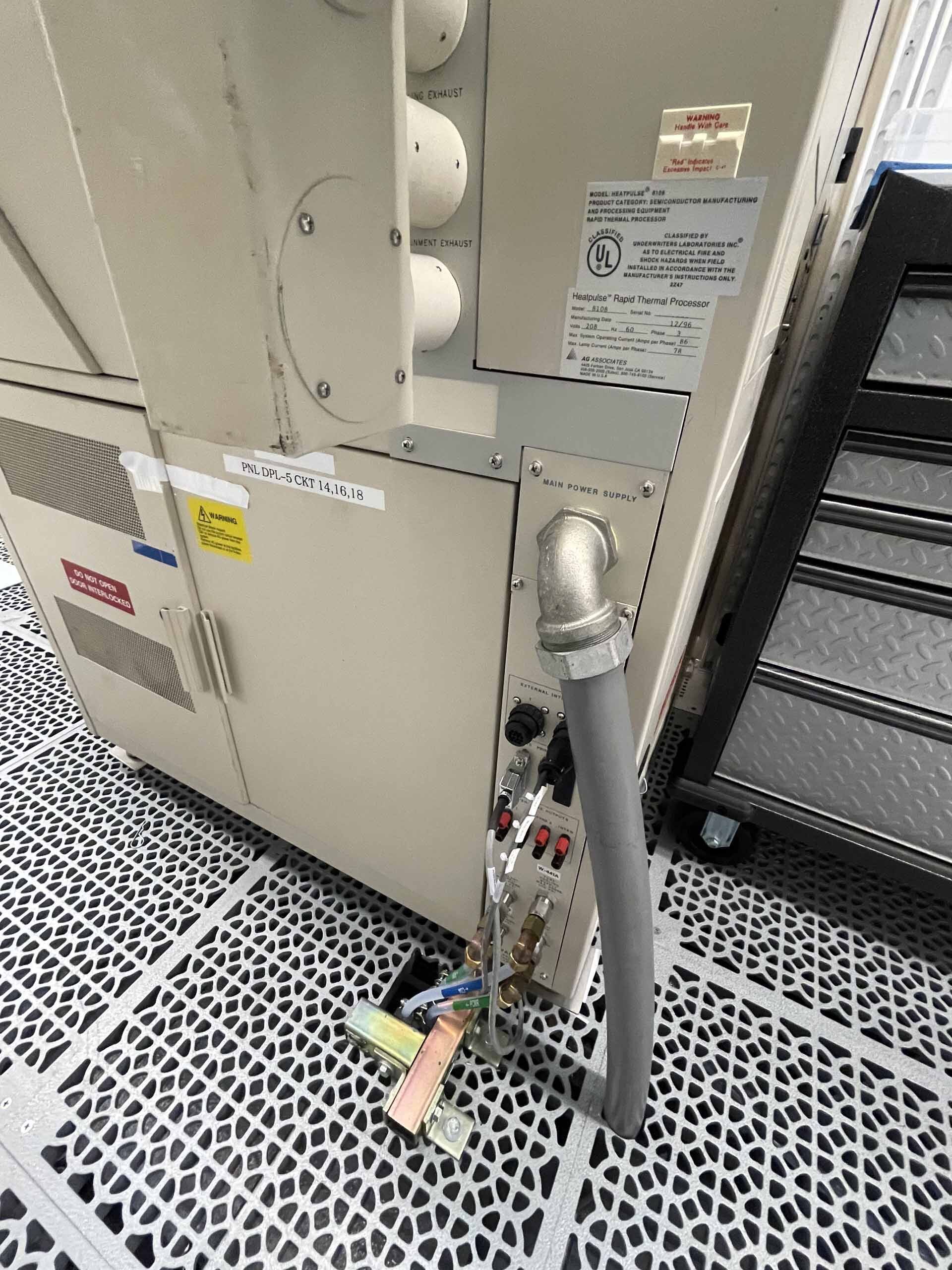 图为 已使用的 AG ASSOCIATES Heatpulse 8108 待售