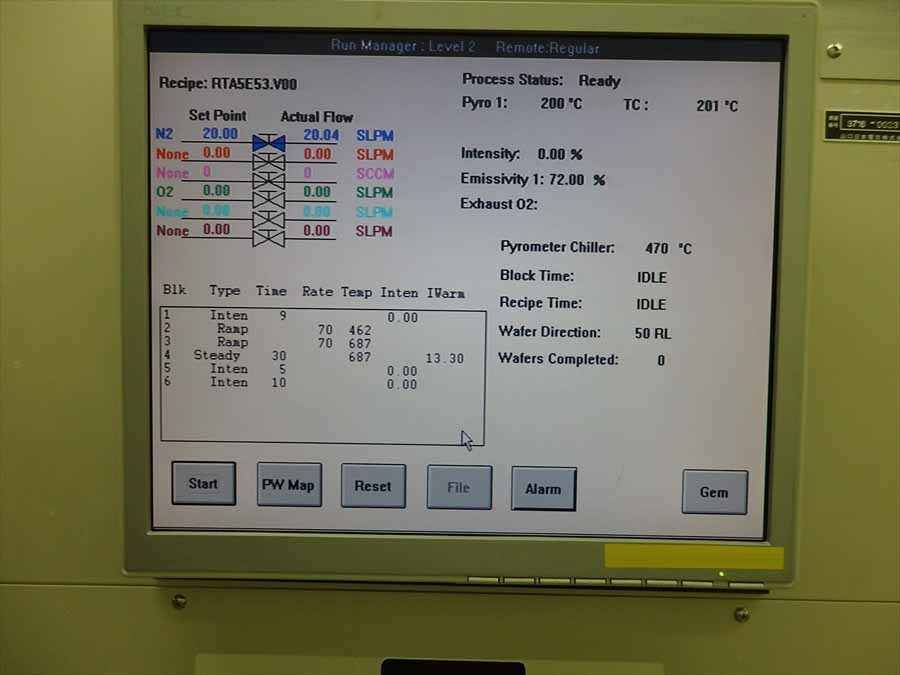 圖為 已使用的 AG ASSOCIATES Lot of 8108 Rapid Thermal Processors (RTP) 待售