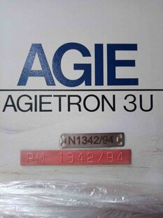 AGIE Agietron 3U #9396997