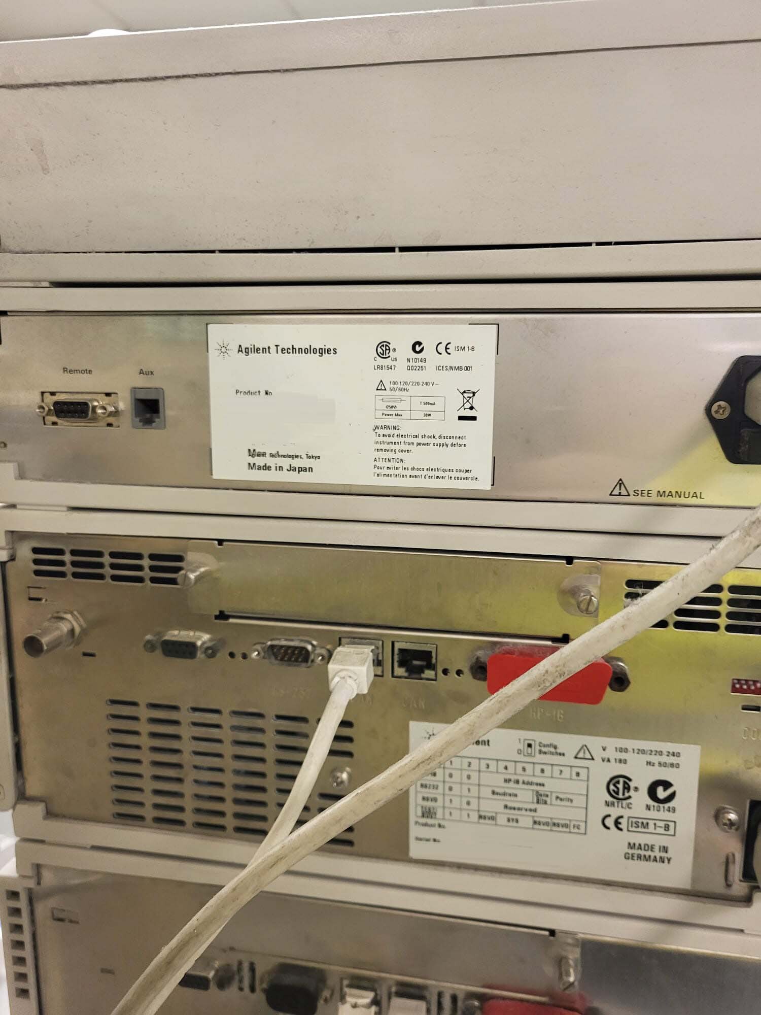 フォト（写真） 使用される AGILENT / HP / HEWLETT-PACKARD / KEYSIGHT 1100 Series 販売のために
