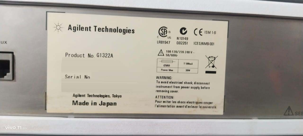 사진 사용됨 AGILENT / HP / HEWLETT-PACKARD / KEYSIGHT 1200 판매용