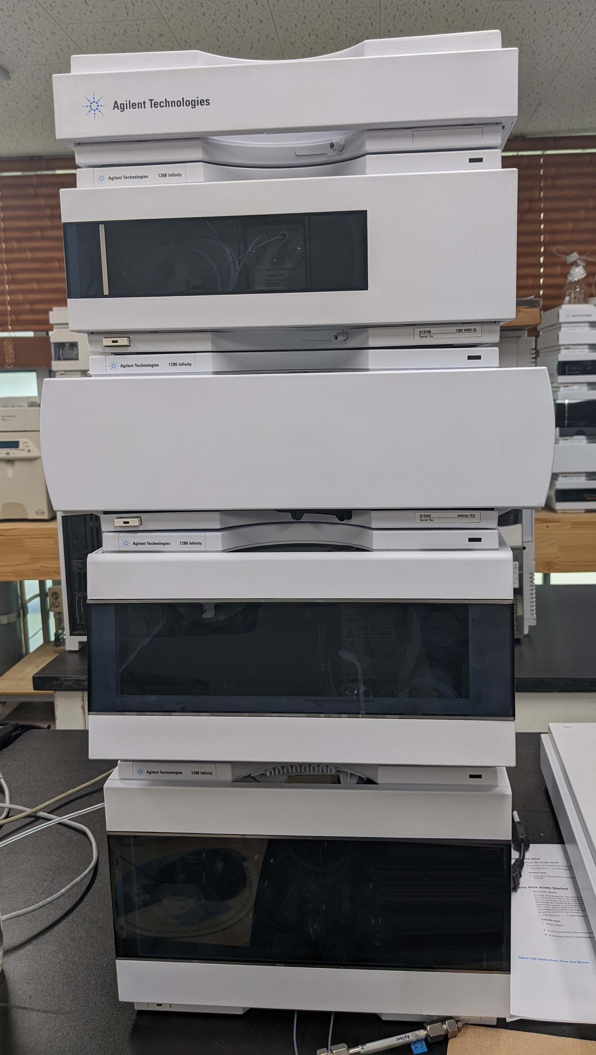 Photo Used AGILENT / HP / HEWLETT-PACKARD / KEYSIGHT 1260 Infinity For Sale