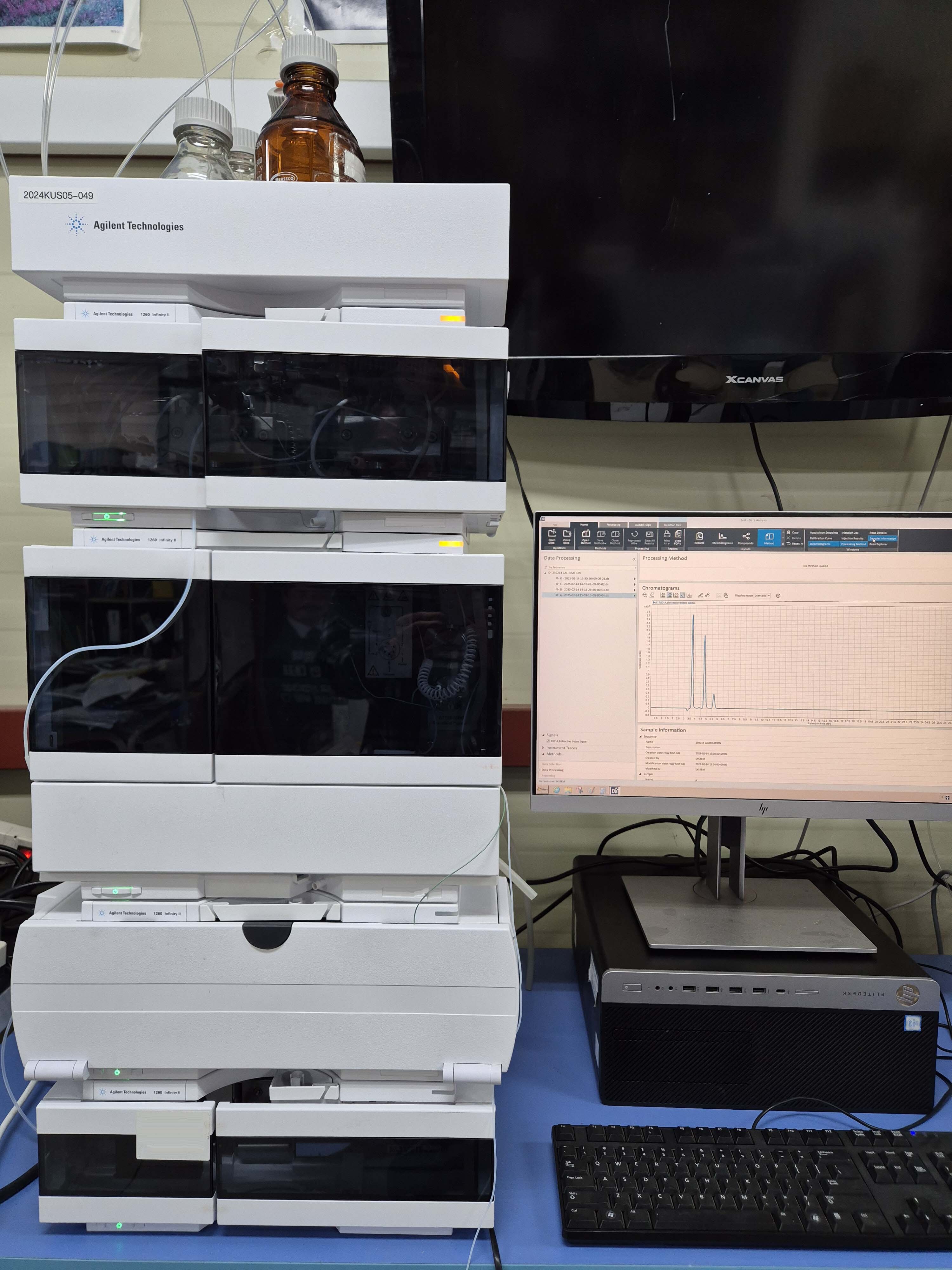 フォト（写真） 使用される AGILENT / HP / HEWLETT-PACKARD / KEYSIGHT 1260 Infinity II 販売のために