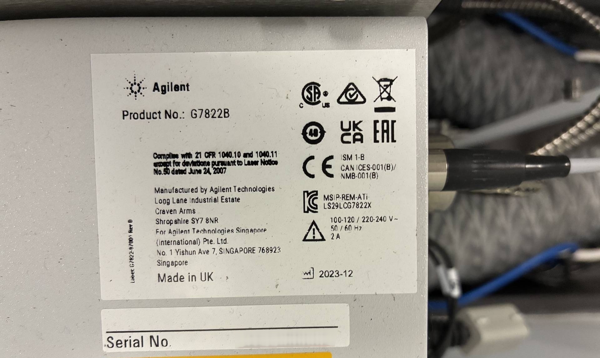 圖為 已使用的 AGILENT / HP / HEWLETT-PACKARD / KEYSIGHT 1260 Infinity 待售
