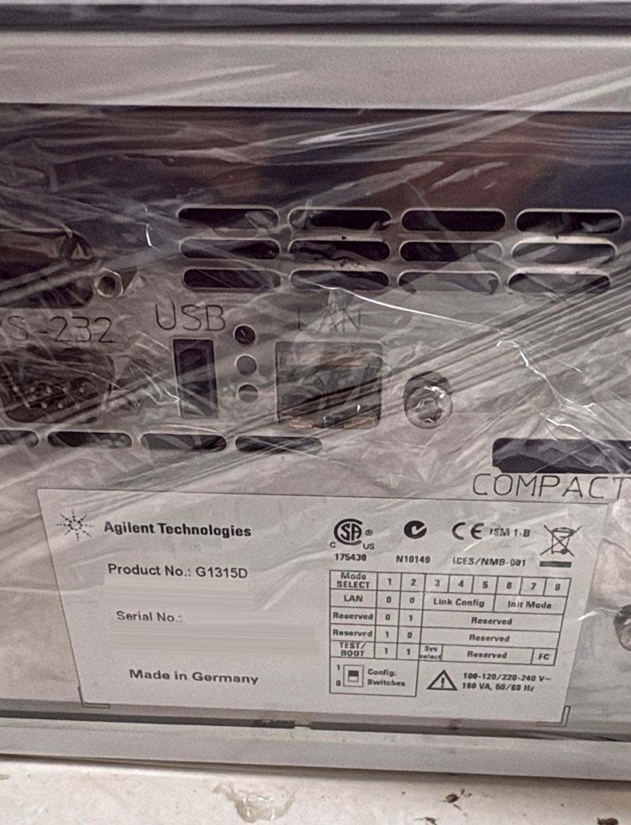 圖為 已使用的 AGILENT / HP / HEWLETT-PACKARD / KEYSIGHT 1260 Infinity 待售