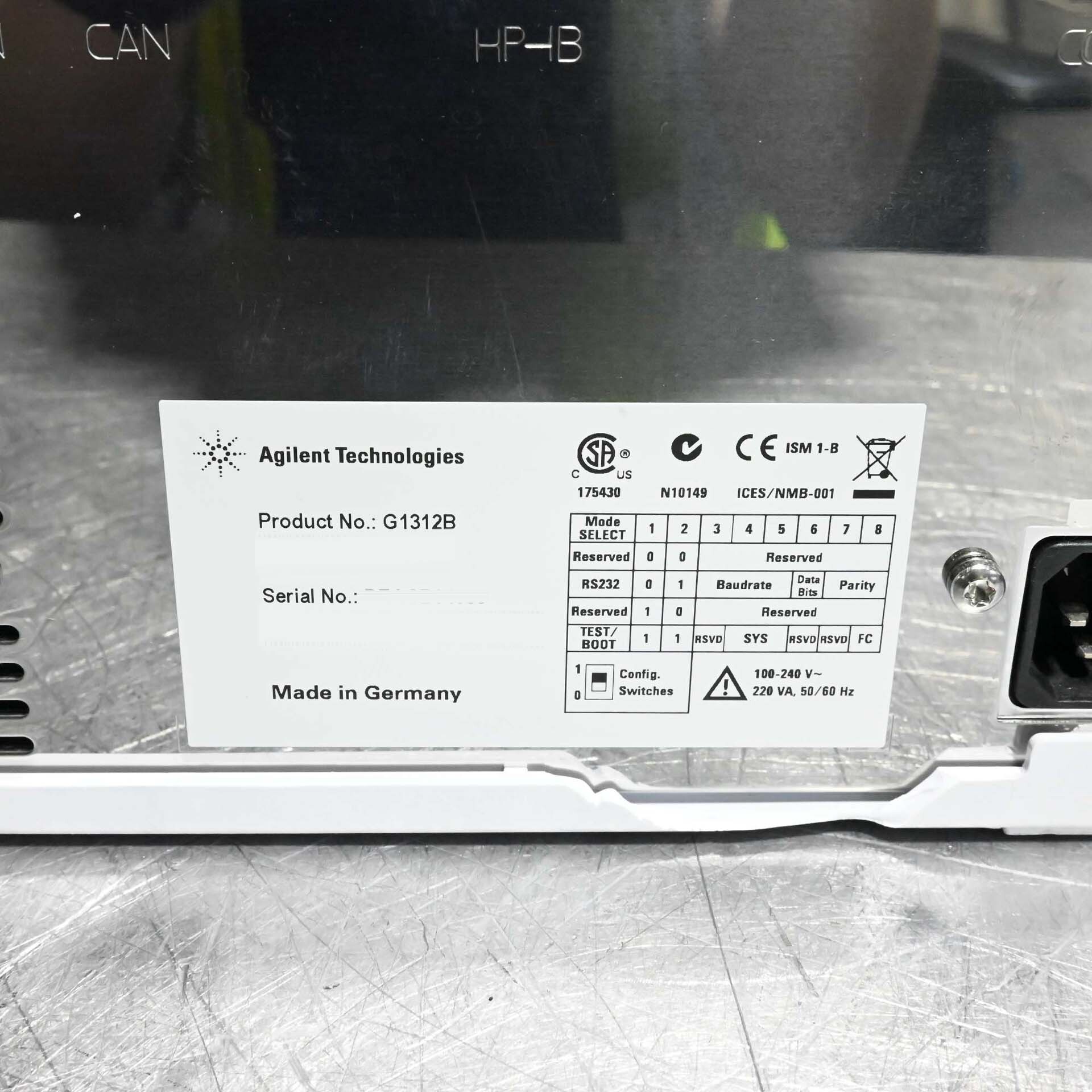 圖為 已使用的 AGILENT / HP / HEWLETT-PACKARD / KEYSIGHT 1260 Infinity 待售