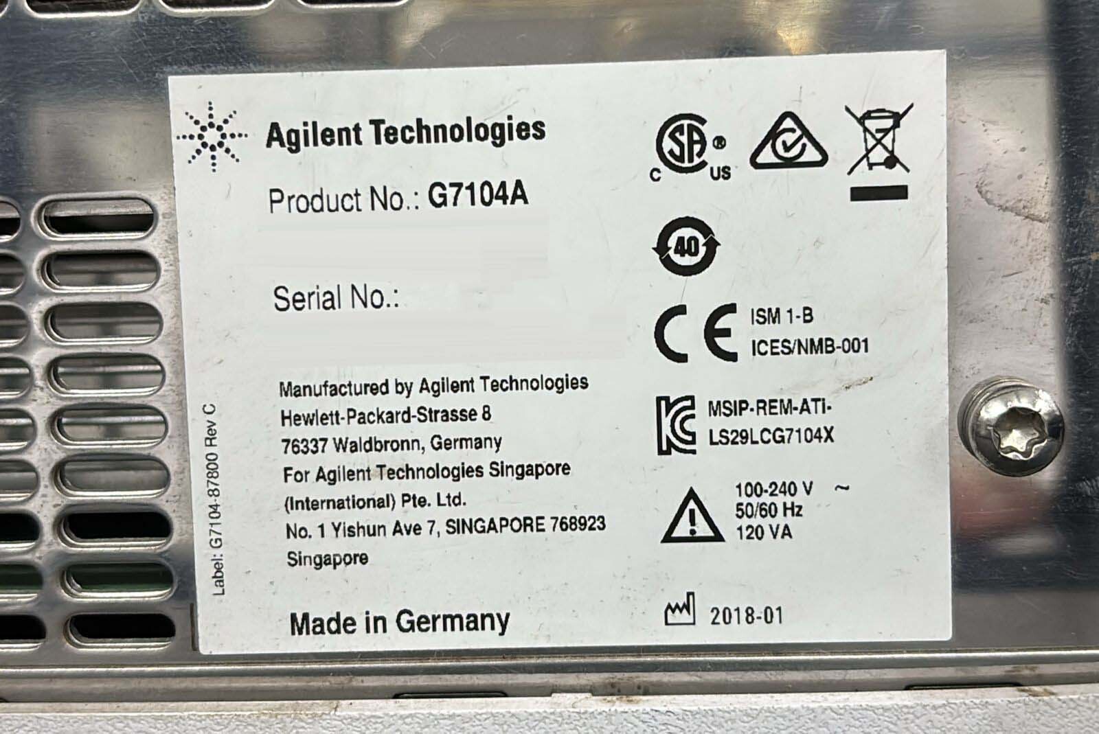 Photo Utilisé AGILENT / HP / HEWLETT-PACKARD / KEYSIGHT 1290 À vendre