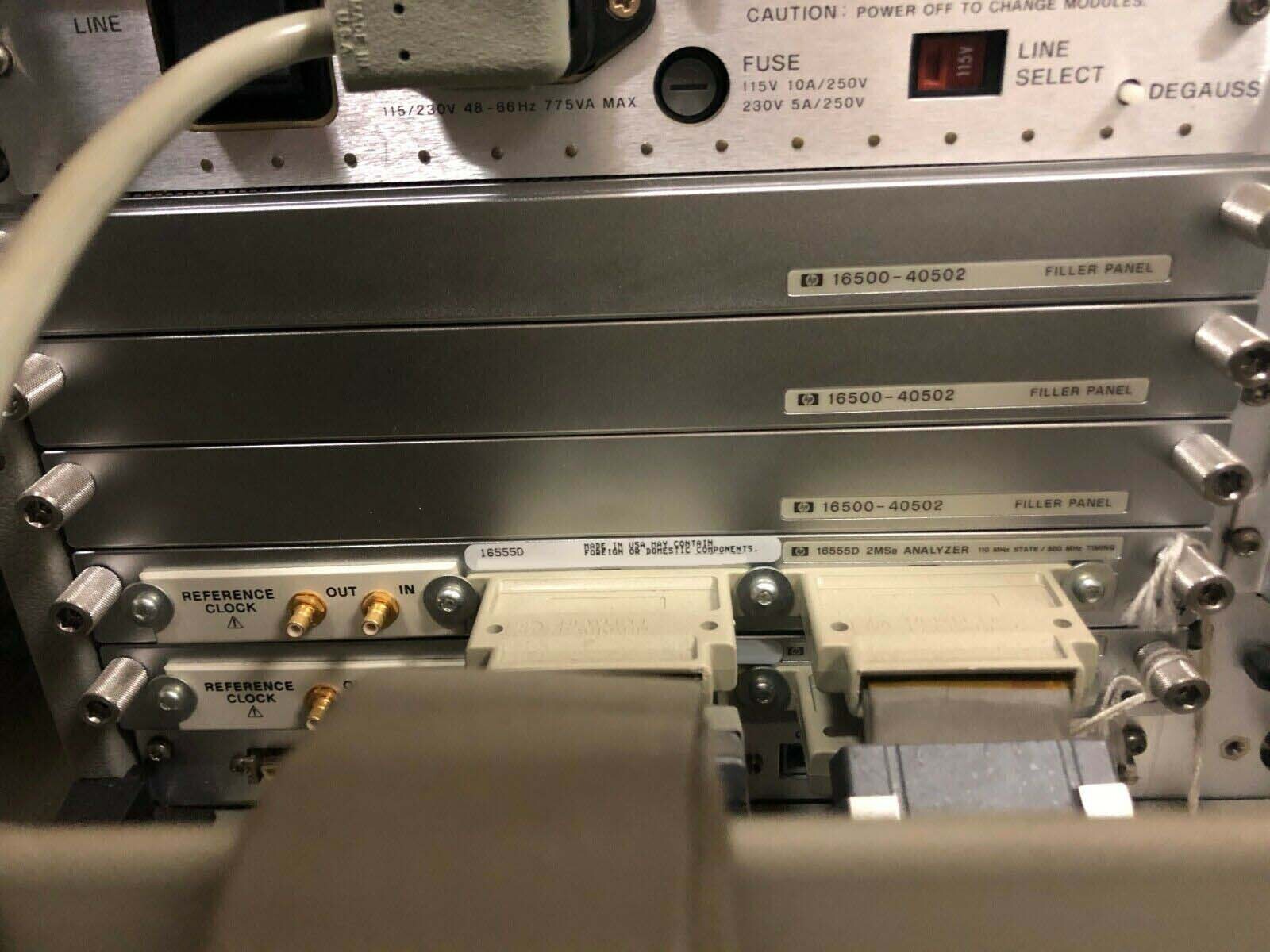 Foto Verwendet AGILENT / HP / HEWLETT-PACKARD / KEYSIGHT 16500C Zum Verkauf