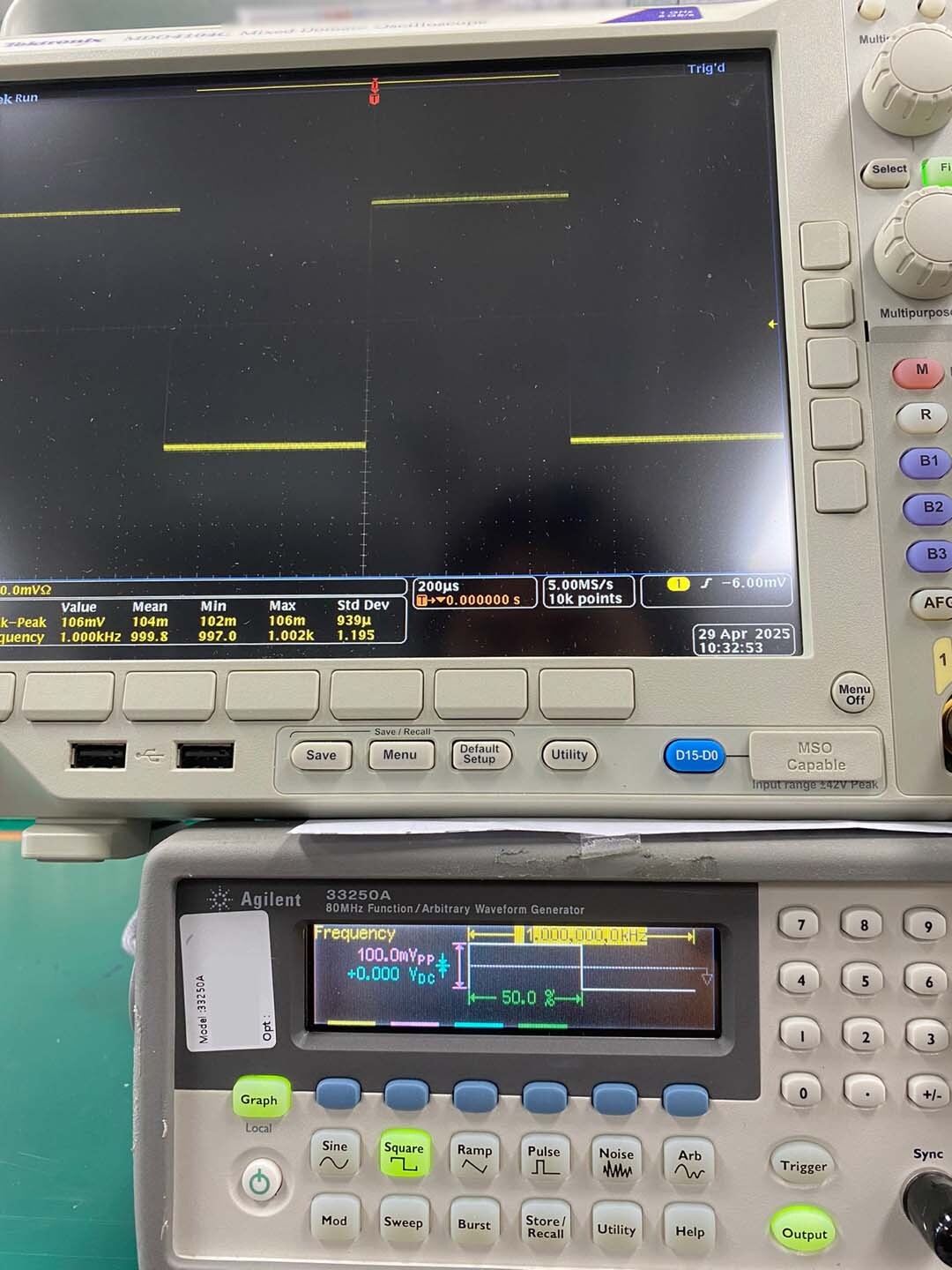 Photo Utilisé AGILENT / HP / HEWLETT-PACKARD / KEYSIGHT 33250A À vendre