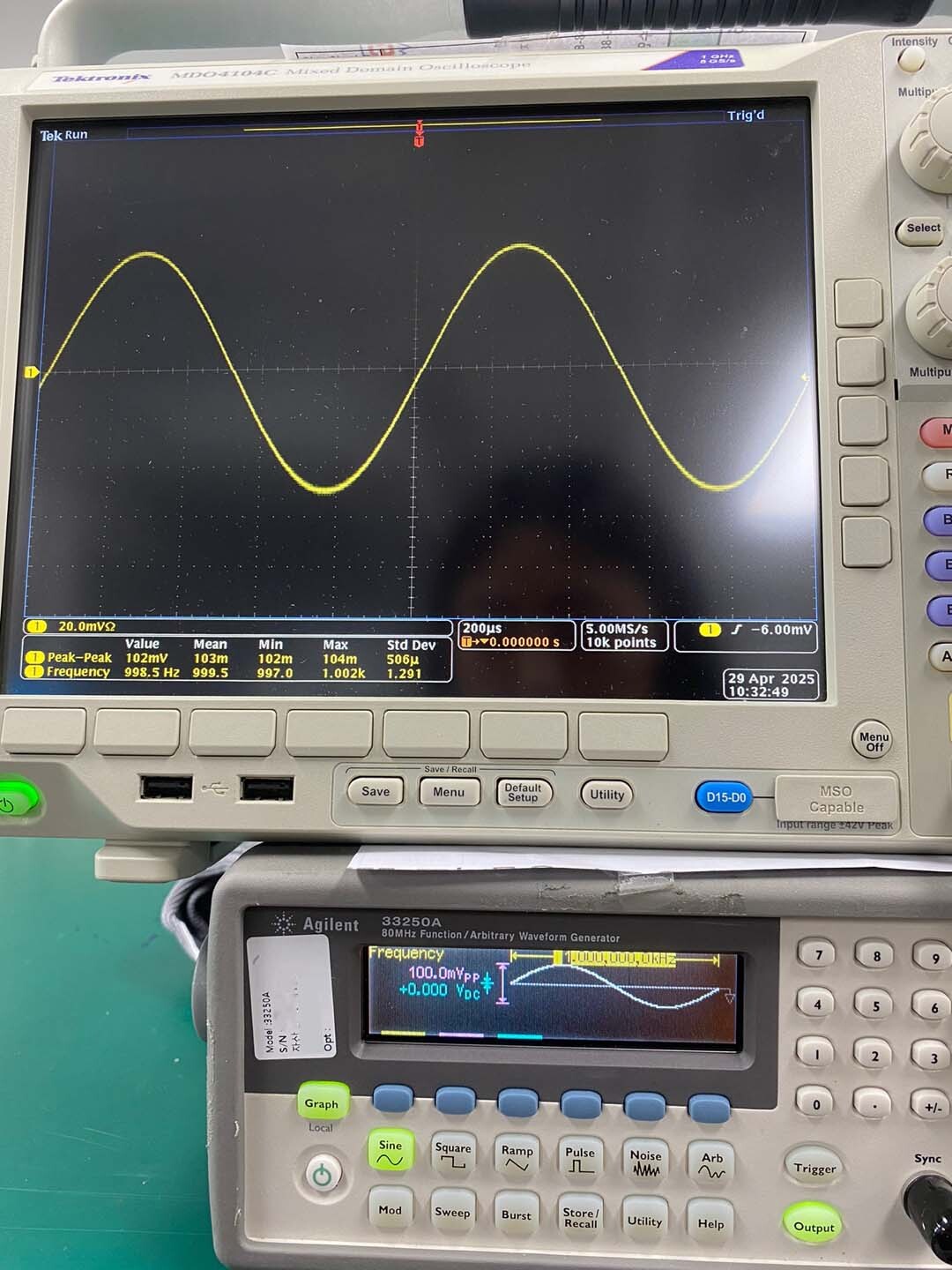 Photo Utilisé AGILENT / HP / HEWLETT-PACKARD / KEYSIGHT 33250A À vendre