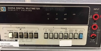 AGILENT / HP / HEWLETT-PACKARD / KEYSIGHT 3435A #9222028