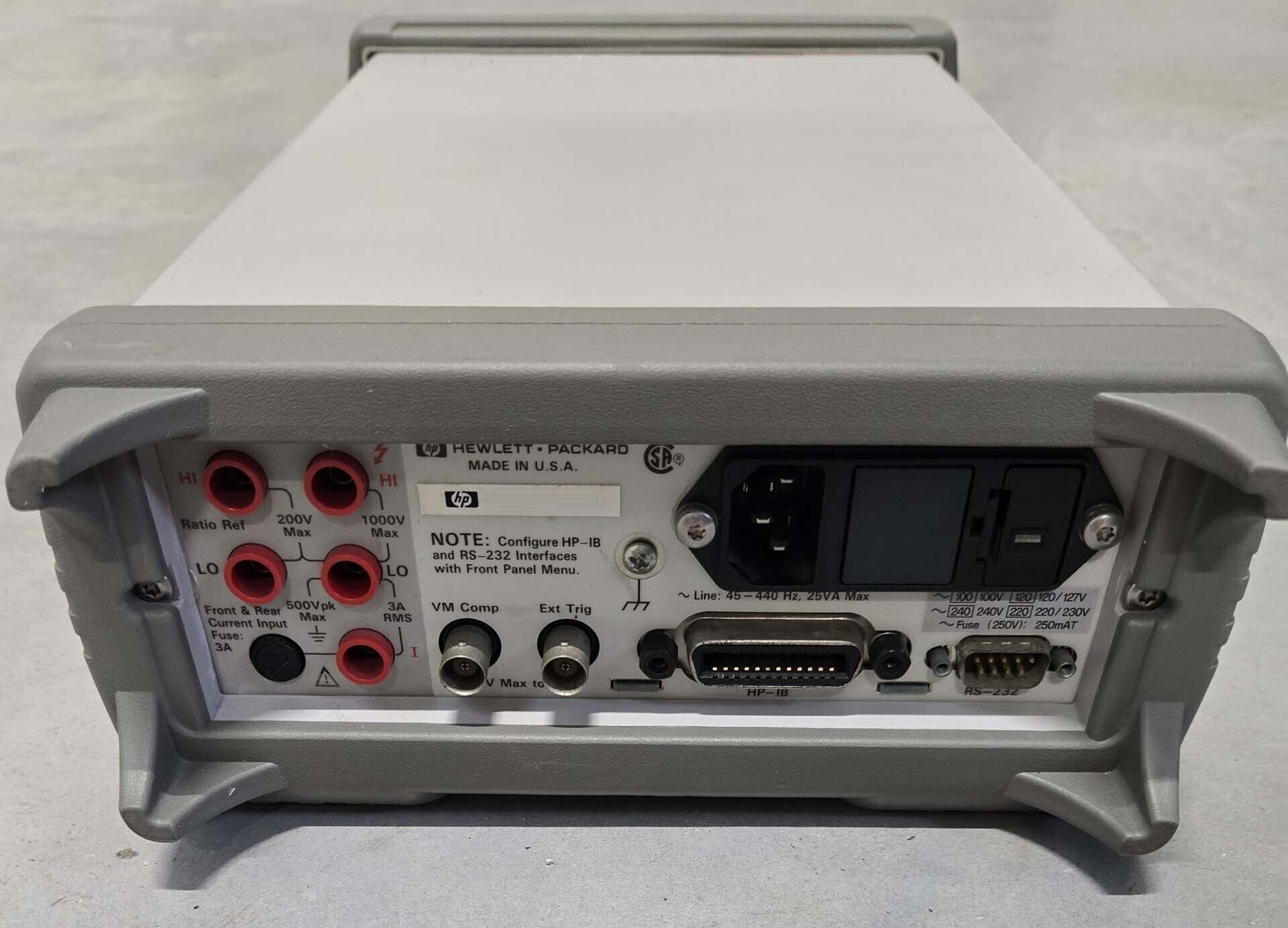 Foto Verwendet AGILENT / HP / HEWLETT-PACKARD / KEYSIGHT 34401A Zum Verkauf