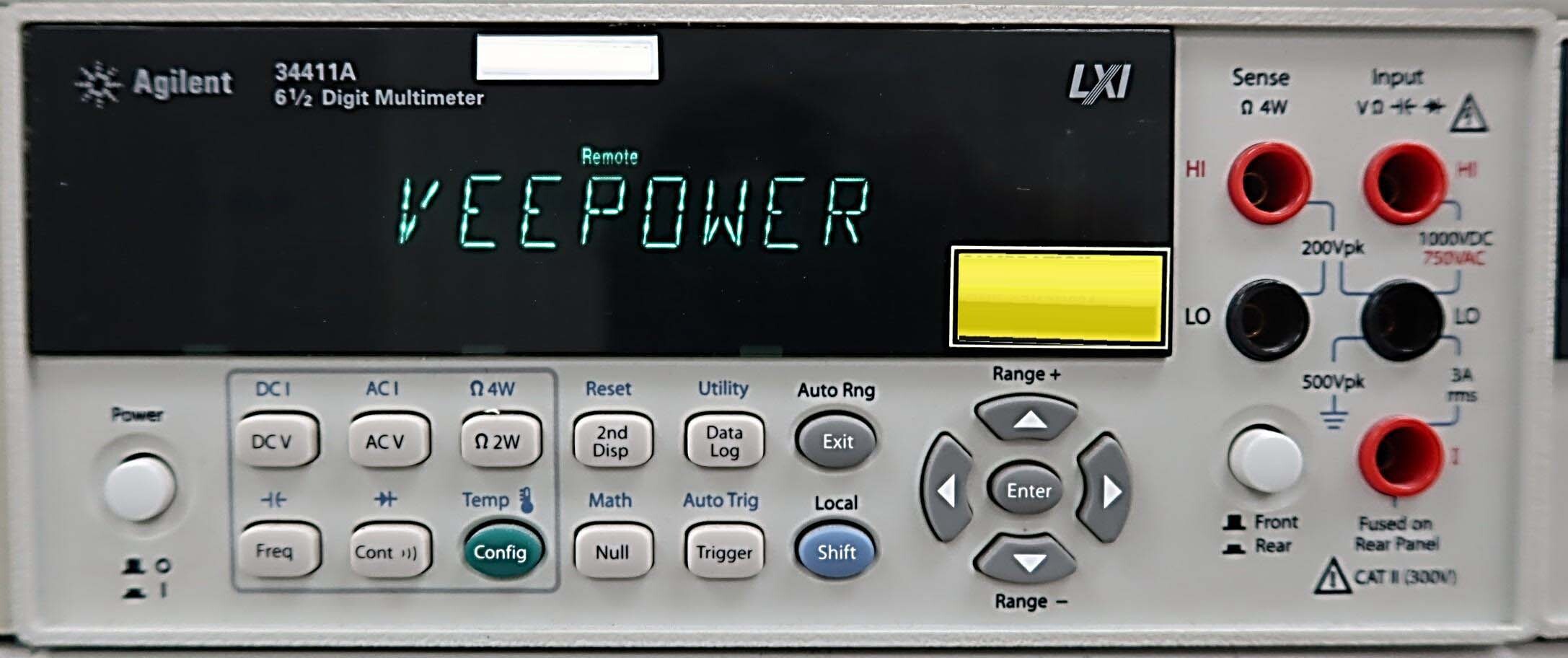Photo Used AGILENT / HP / HEWLETT-PACKARD / KEYSIGHT 34411A For Sale