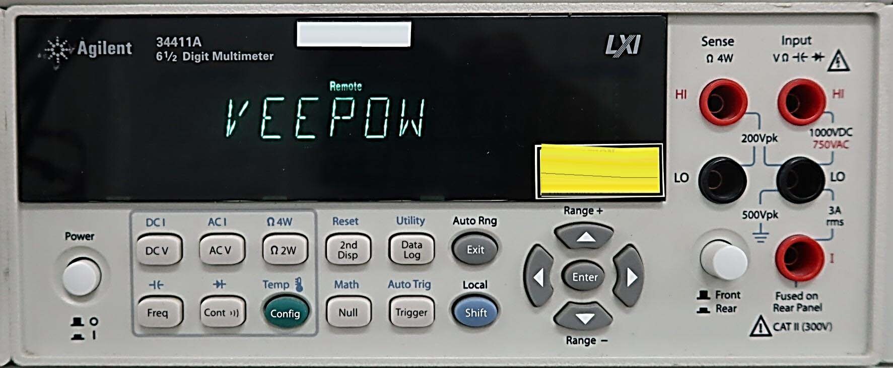 Photo Used AGILENT / HP / HEWLETT-PACKARD / KEYSIGHT 34411A For Sale