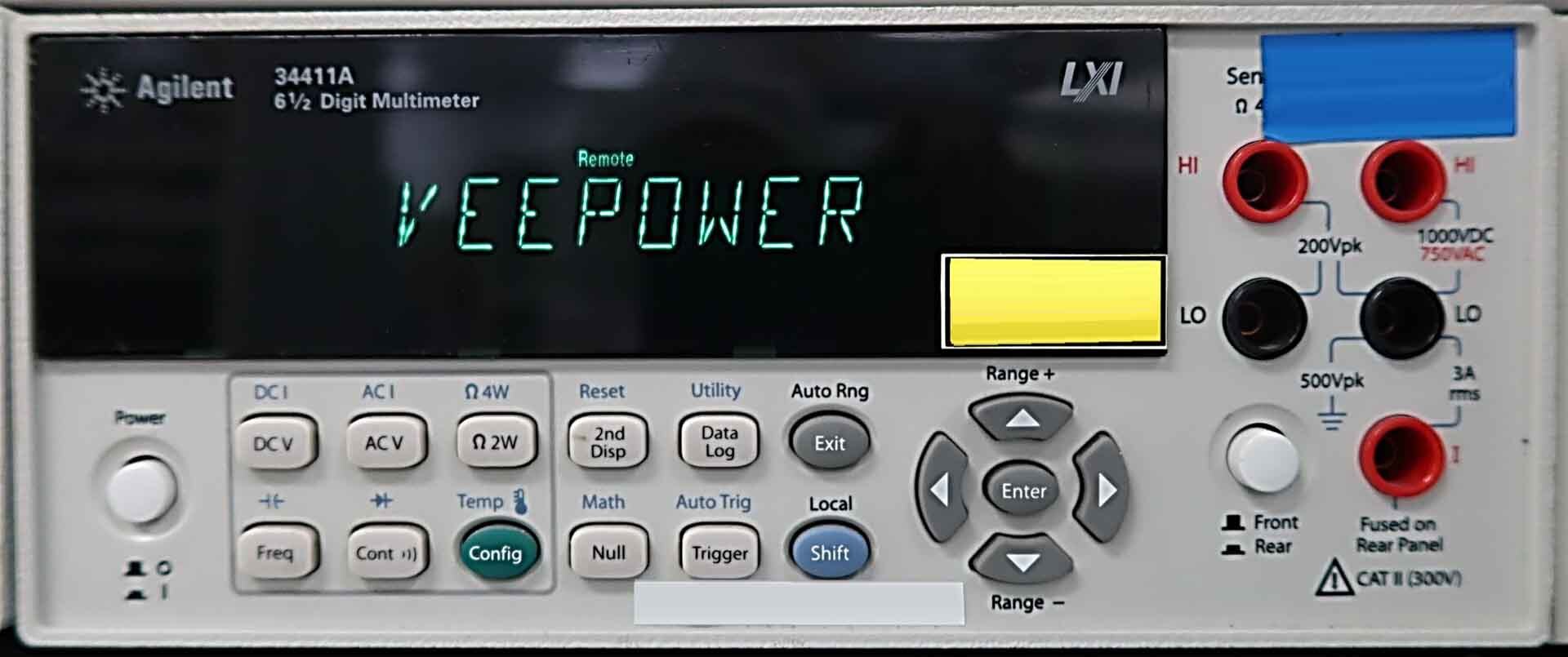 Photo Used AGILENT / HP / HEWLETT-PACKARD / KEYSIGHT 34411A For Sale