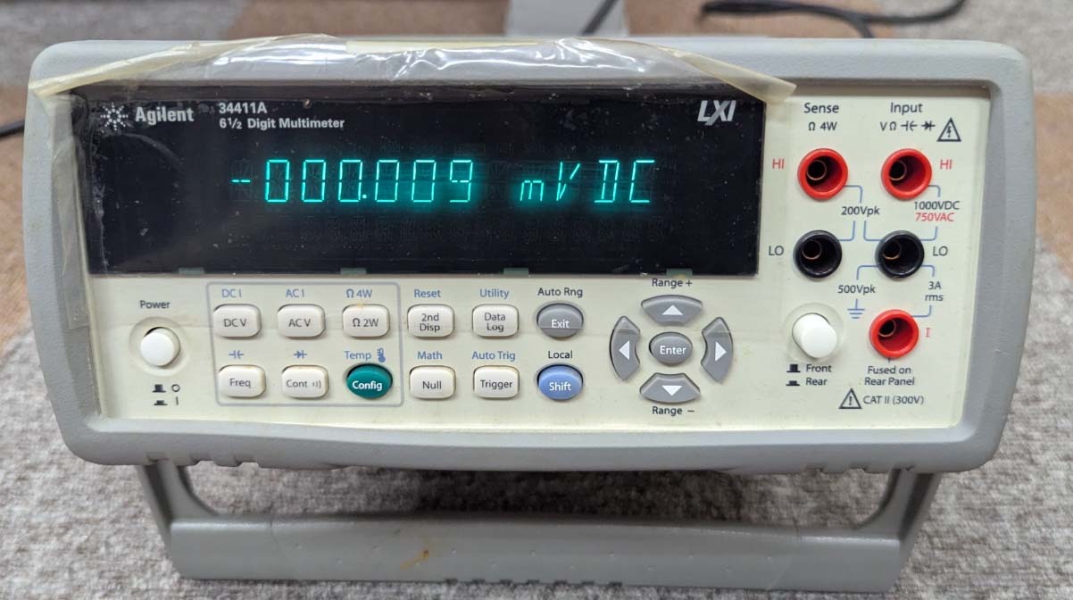 Foto Verwendet AGILENT / HP / HEWLETT-PACKARD / KEYSIGHT 3441A Zum Verkauf
