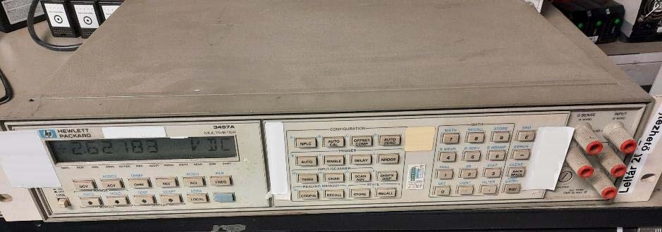 Photo Utilisé AGILENT / HP / HEWLETT-PACKARD / KEYSIGHT 3457A À vendre