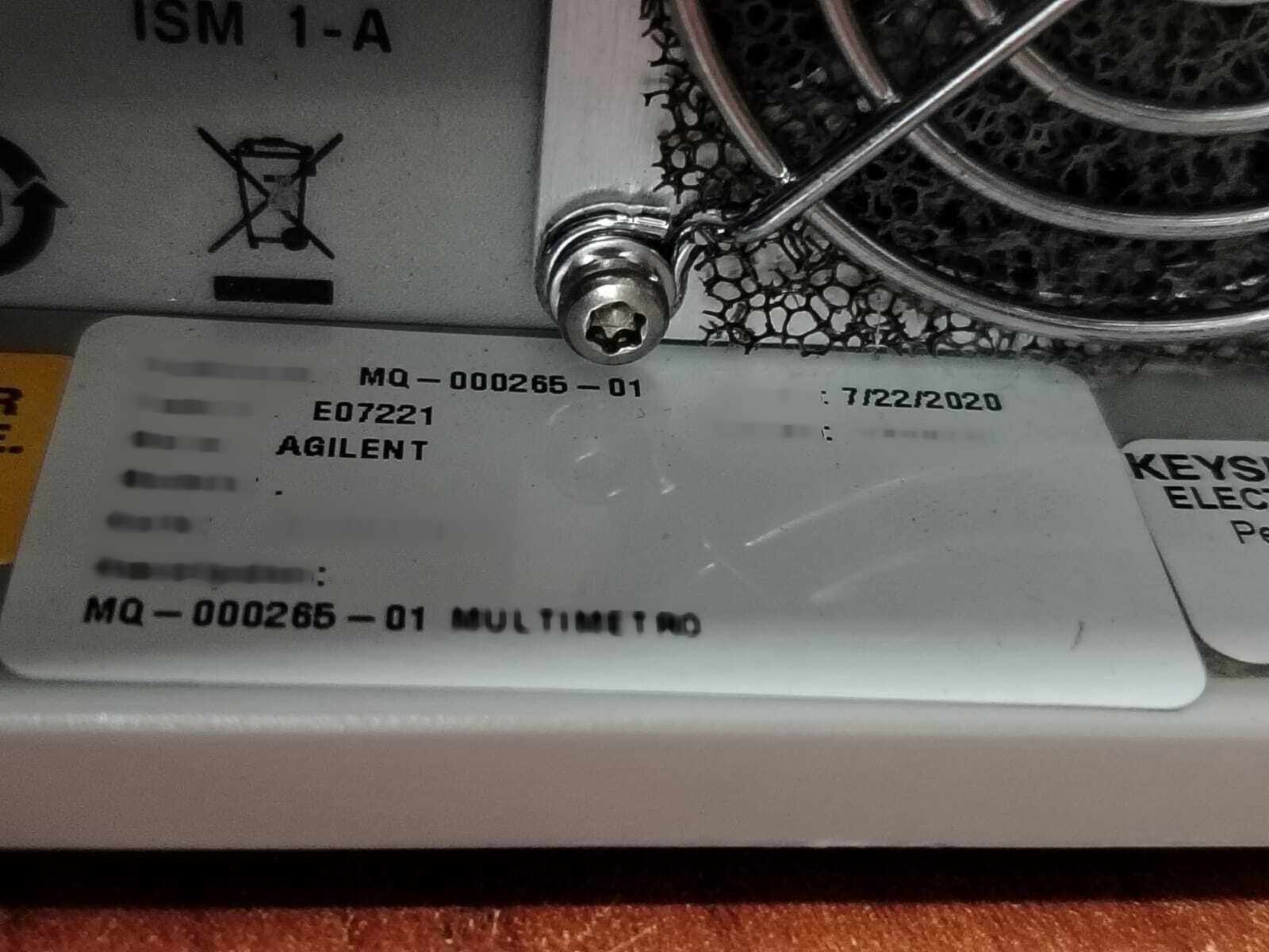 图为 已使用的 AGILENT / HP / HEWLETT-PACKARD / KEYSIGHT 3458A 待售