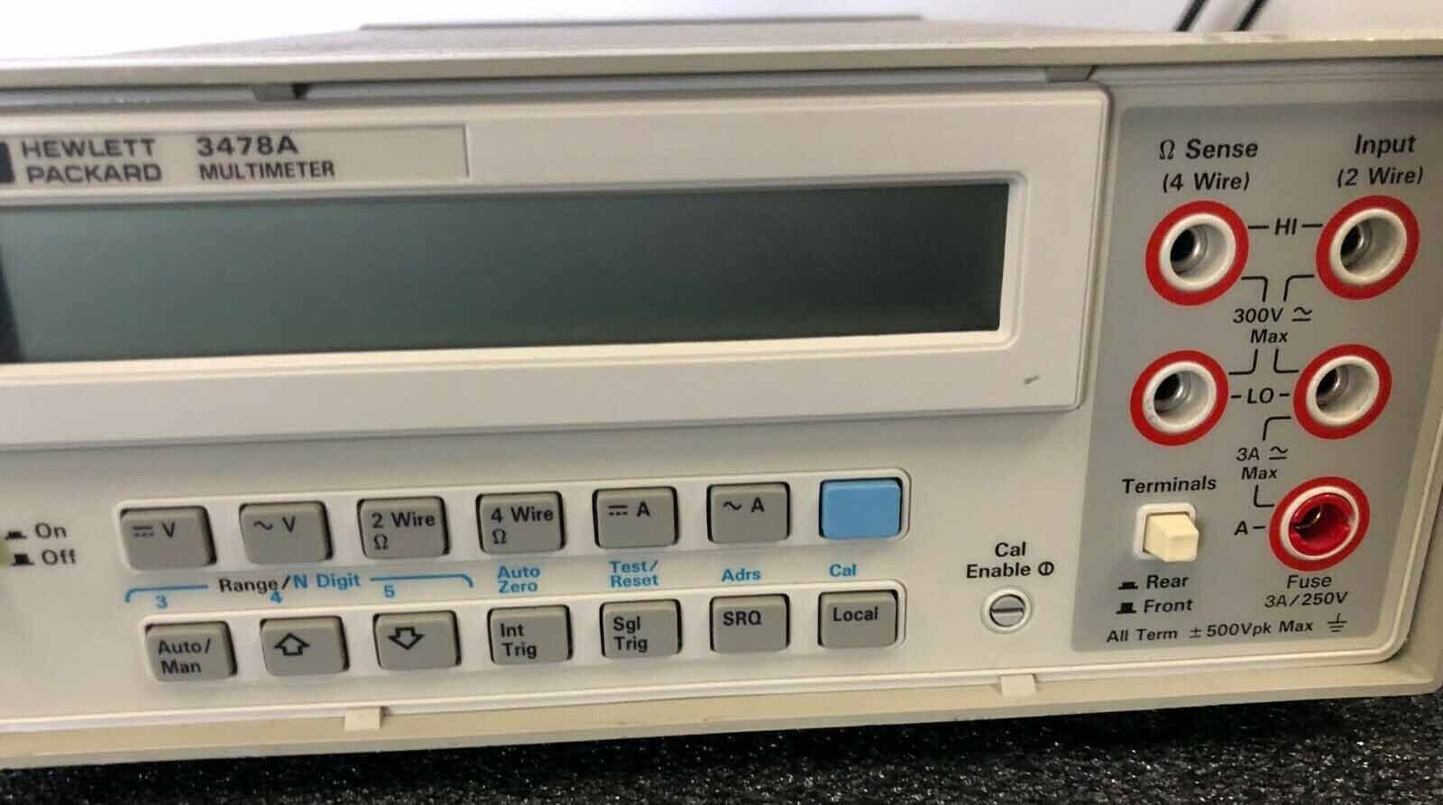 사진 사용됨 AGILENT / HP / HEWLETT-PACKARD / KEYSIGHT 3478A 판매용