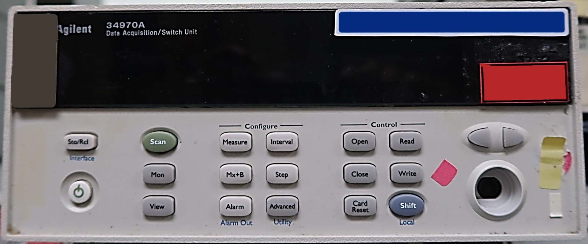 图为 已使用的 AGILENT / HP / HEWLETT-PACKARD / KEYSIGHT 34970A 待售