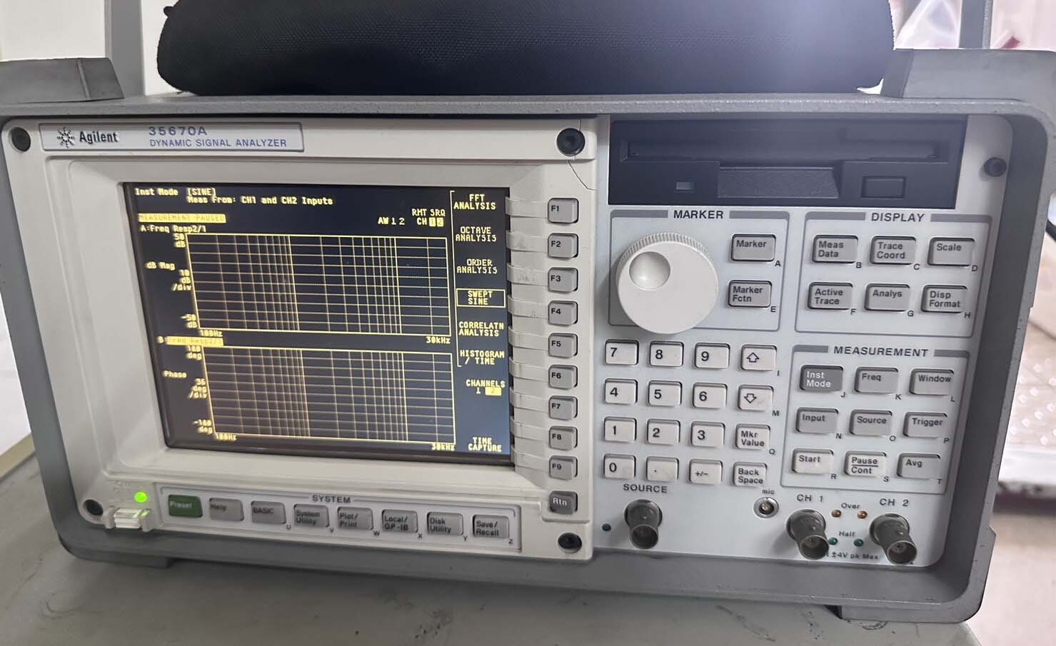 圖為 已使用的 AGILENT / HP / HEWLETT-PACKARD / KEYSIGHT 35670A 待售
