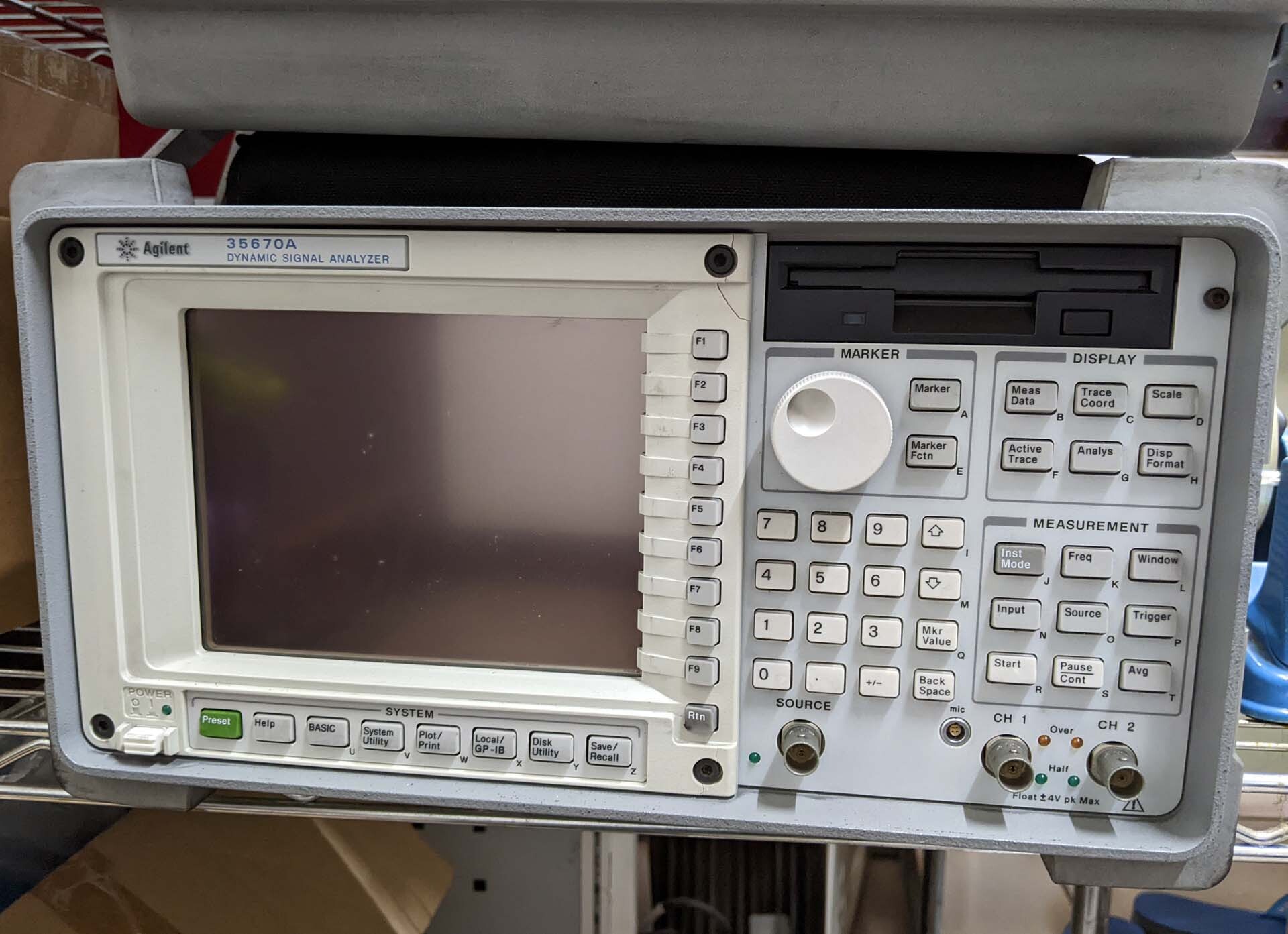 圖為 已使用的 AGILENT / HP / HEWLETT-PACKARD / KEYSIGHT 35670A 待售