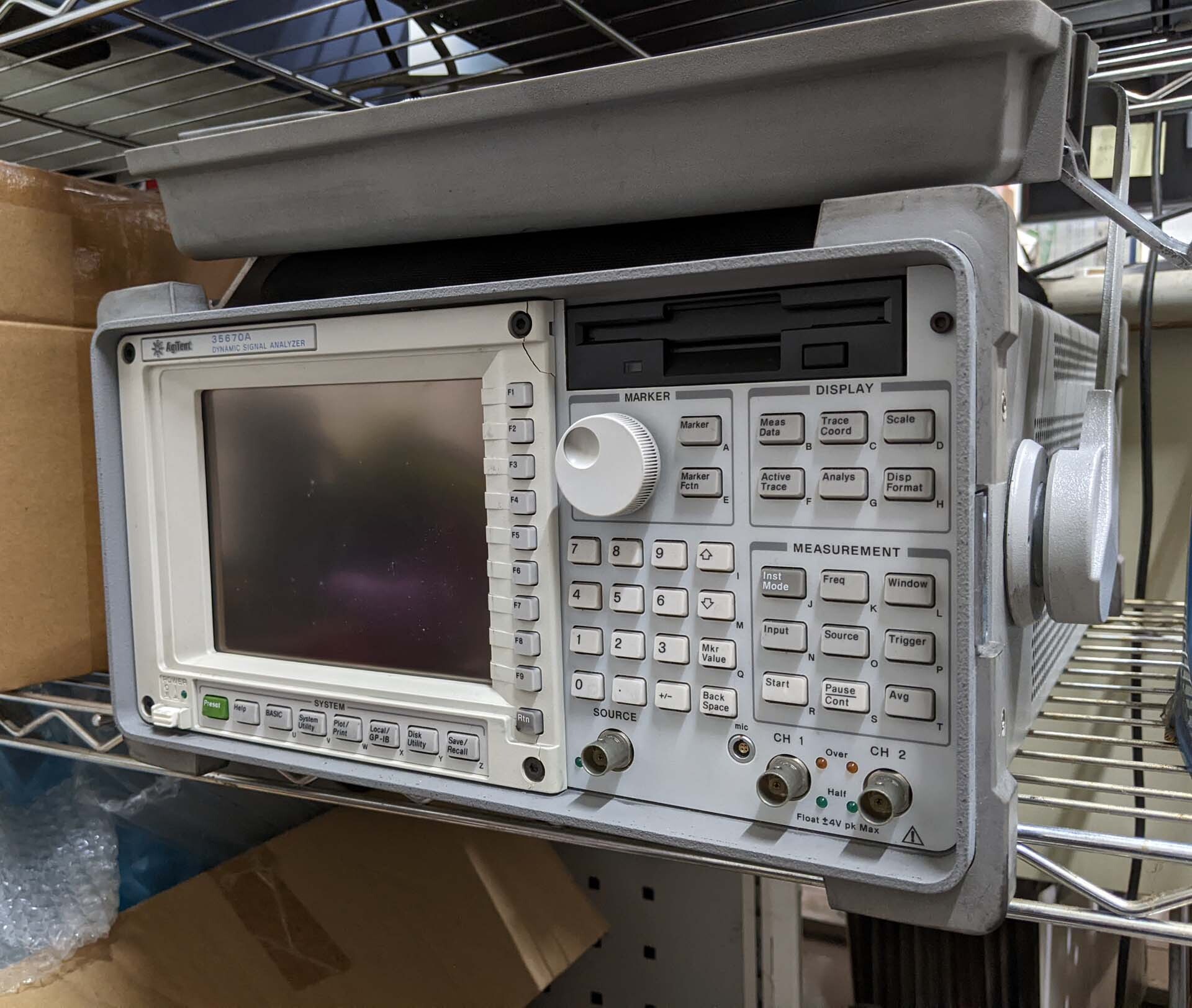圖為 已使用的 AGILENT / HP / HEWLETT-PACKARD / KEYSIGHT 35670A 待售