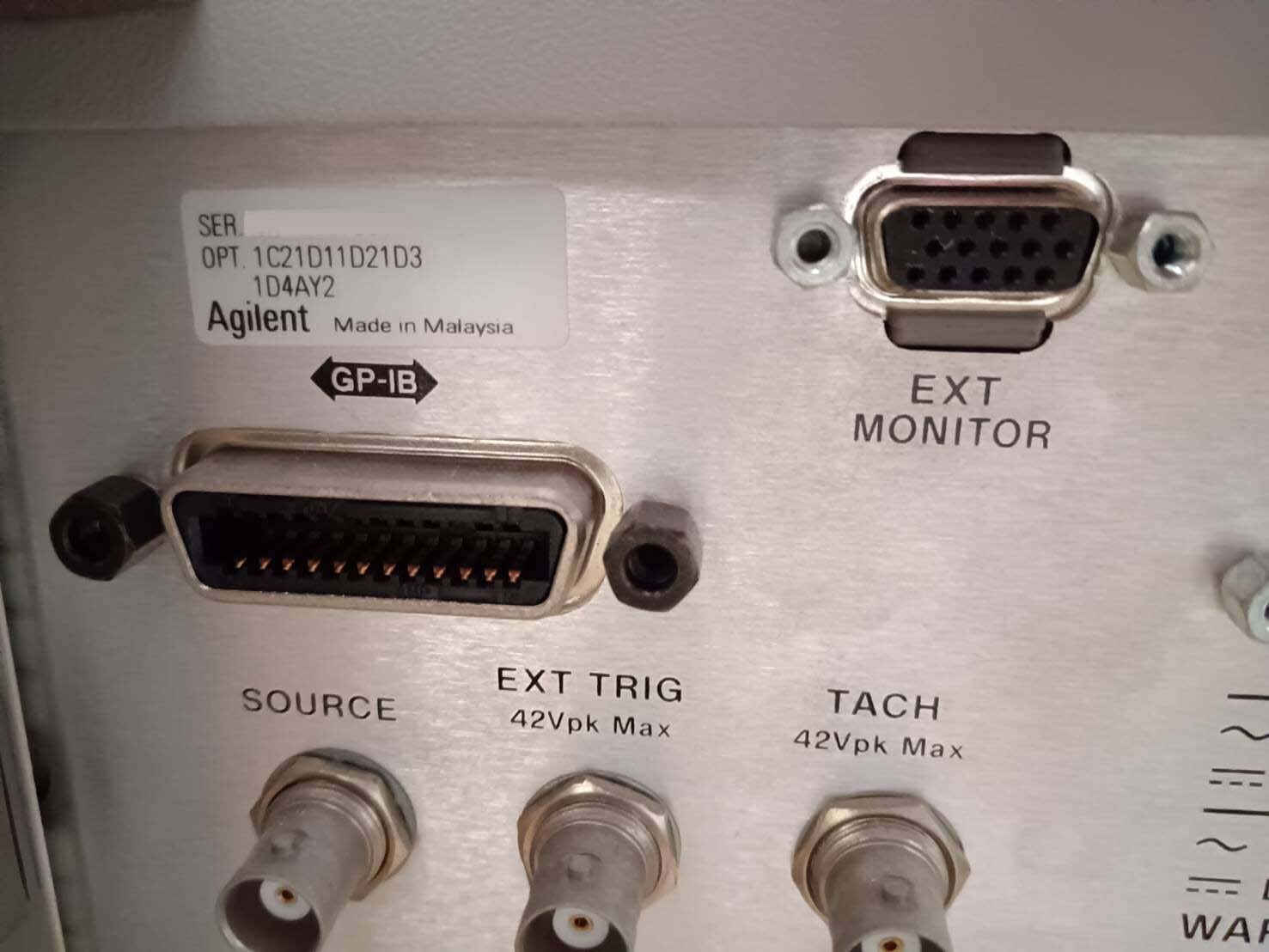 フォト（写真） 使用される AGILENT / HP / HEWLETT-PACKARD / KEYSIGHT 35670A 販売のために