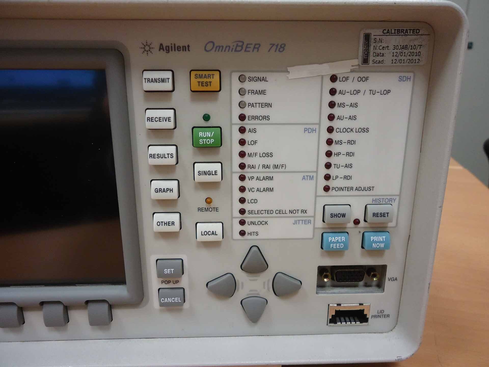 Photo Used AGILENT / HP / HEWLETT-PACKARD / KEYSIGHT 37718C For Sale