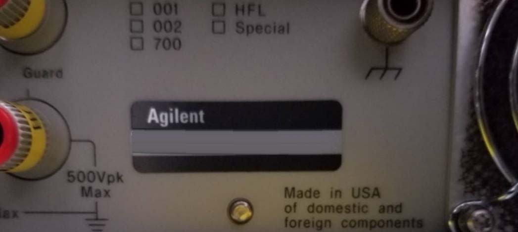 Photo Used AGILENT / HP / HEWLETT-PACKARD / KEYSIGHT 4073B For Sale