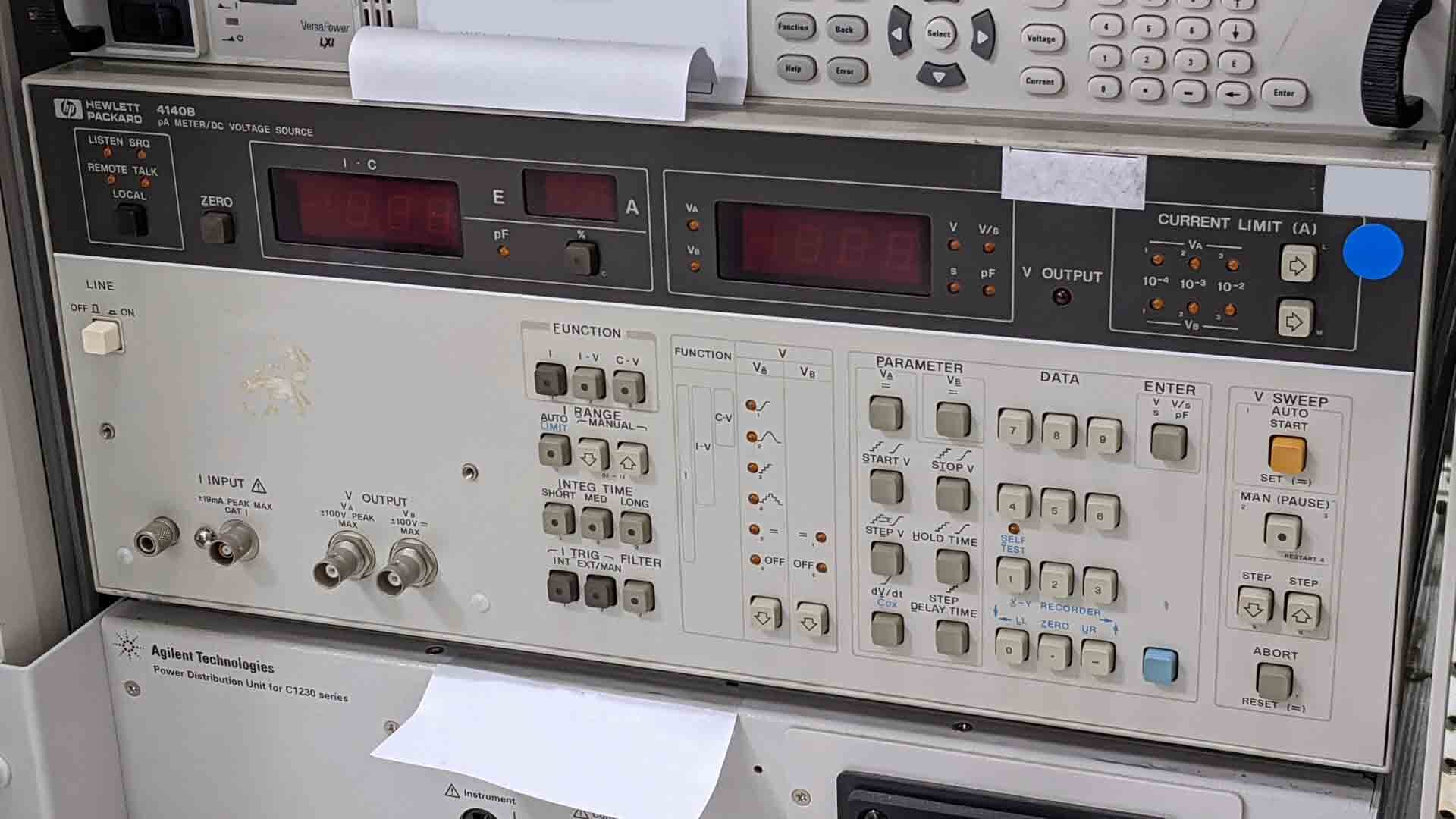 Foto Verwendet AGILENT / HP / HEWLETT-PACKARD / KEYSIGHT 4140B Zum Verkauf