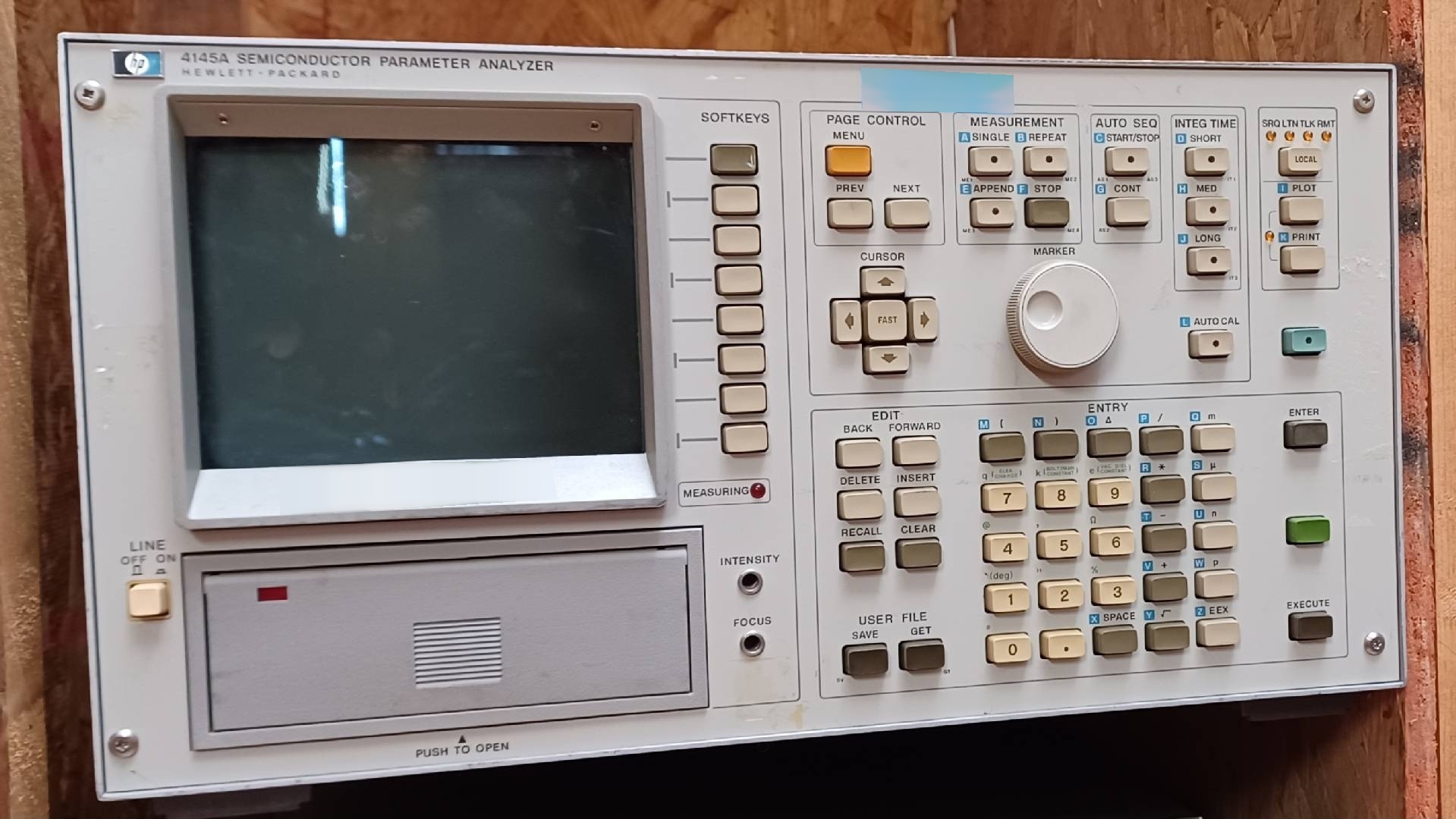 图为 已使用的 AGILENT / HP / HEWLETT-PACKARD / KEYSIGHT 4145A 待售