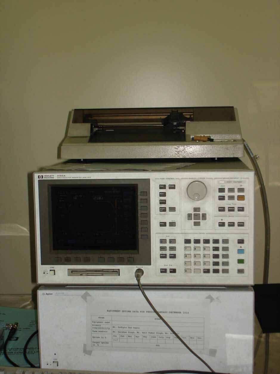 圖為 已使用的 AGILENT / HP / HEWLETT-PACKARD / KEYSIGHT 4155A 待售