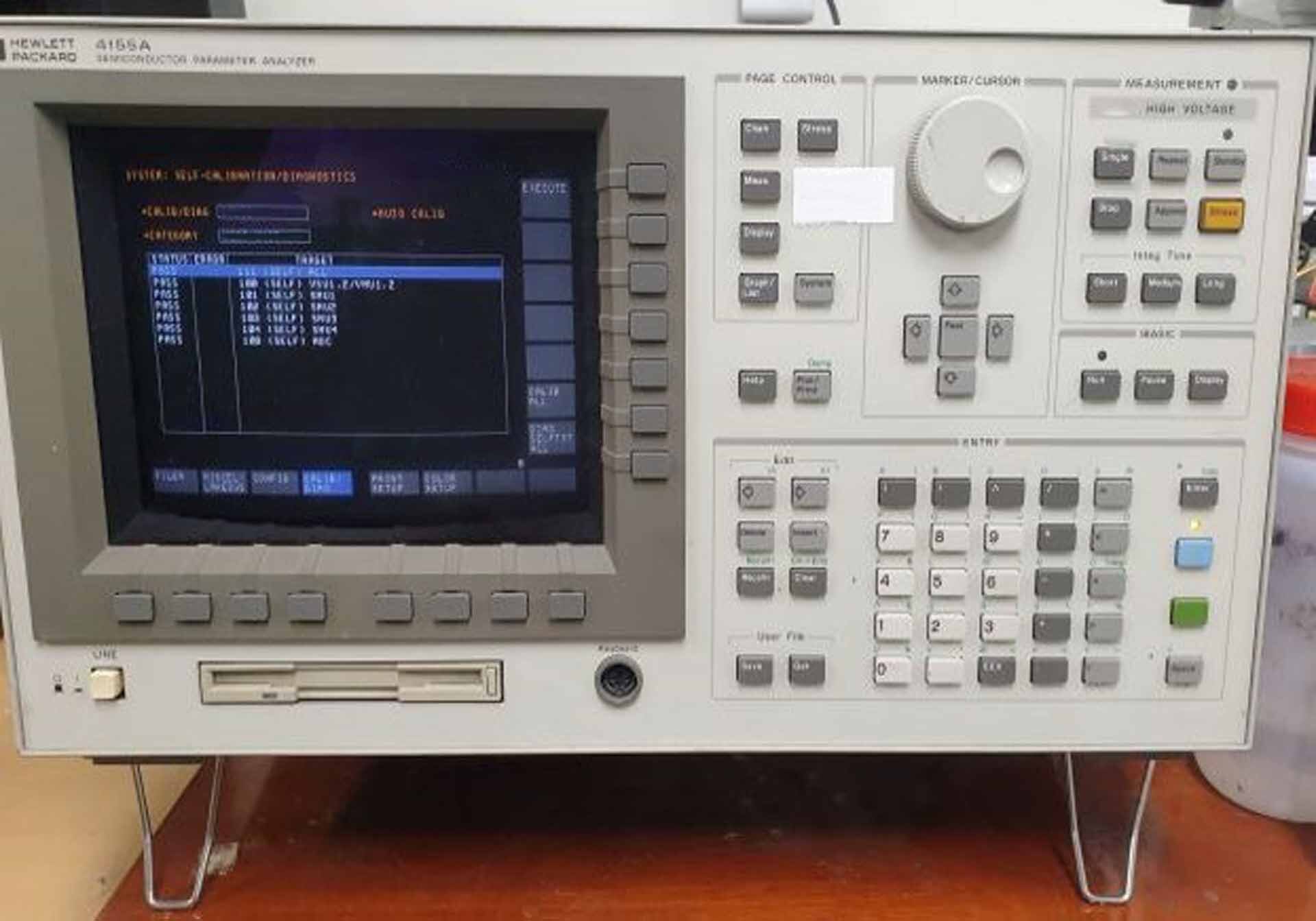 圖為 已使用的 AGILENT / HP / HEWLETT-PACKARD / KEYSIGHT 4155A 待售