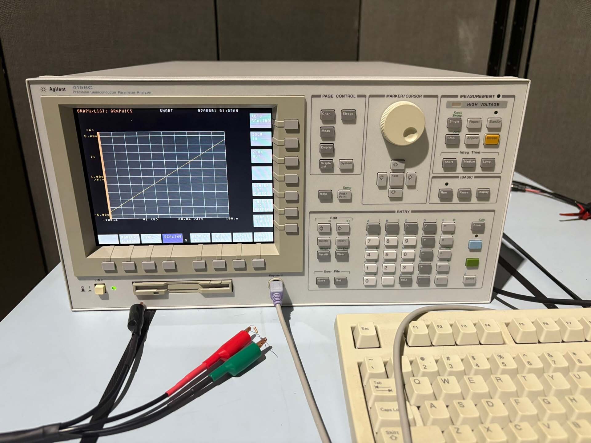 圖為 已使用的 AGILENT / HP / HEWLETT-PACKARD / KEYSIGHT 4156C 待售