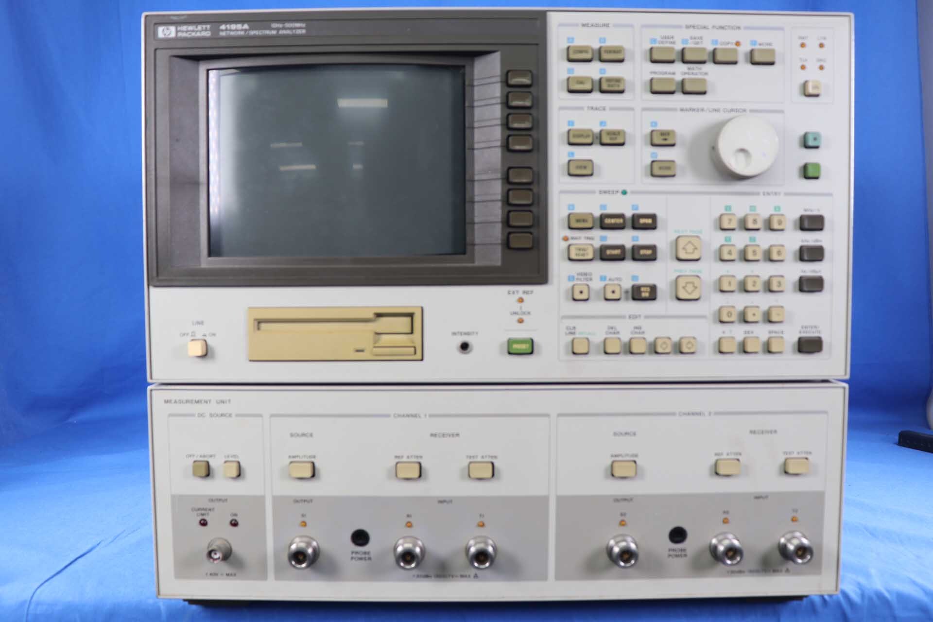 フォト（写真） 使用される AGILENT / HP / HEWLETT-PACKARD / KEYSIGHT 4195A 販売のために