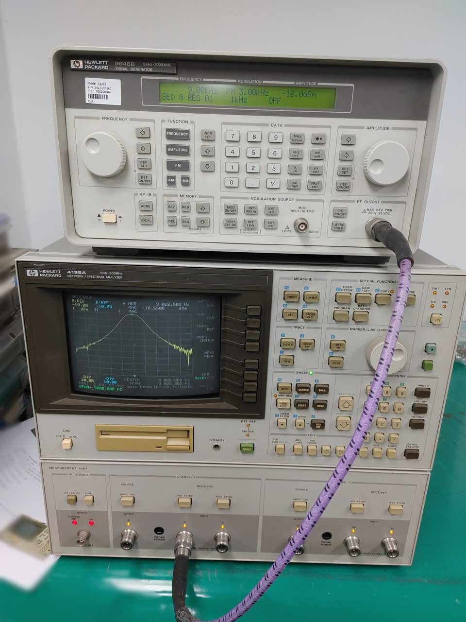 사진 사용됨 AGILENT / HP / HEWLETT-PACKARD / KEYSIGHT 4195A 판매용