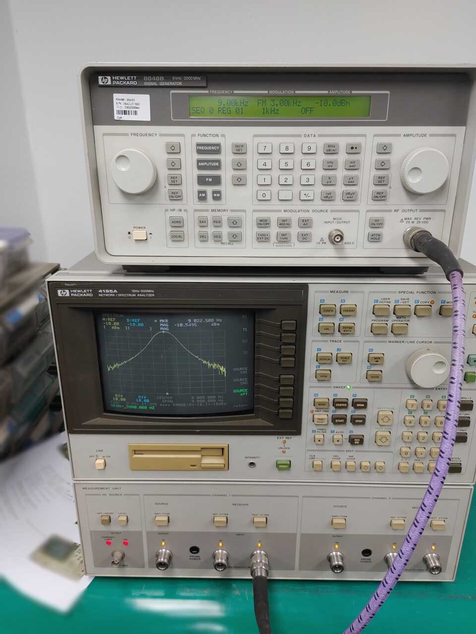 圖為 已使用的 AGILENT / HP / HEWLETT-PACKARD / KEYSIGHT 4195A 待售