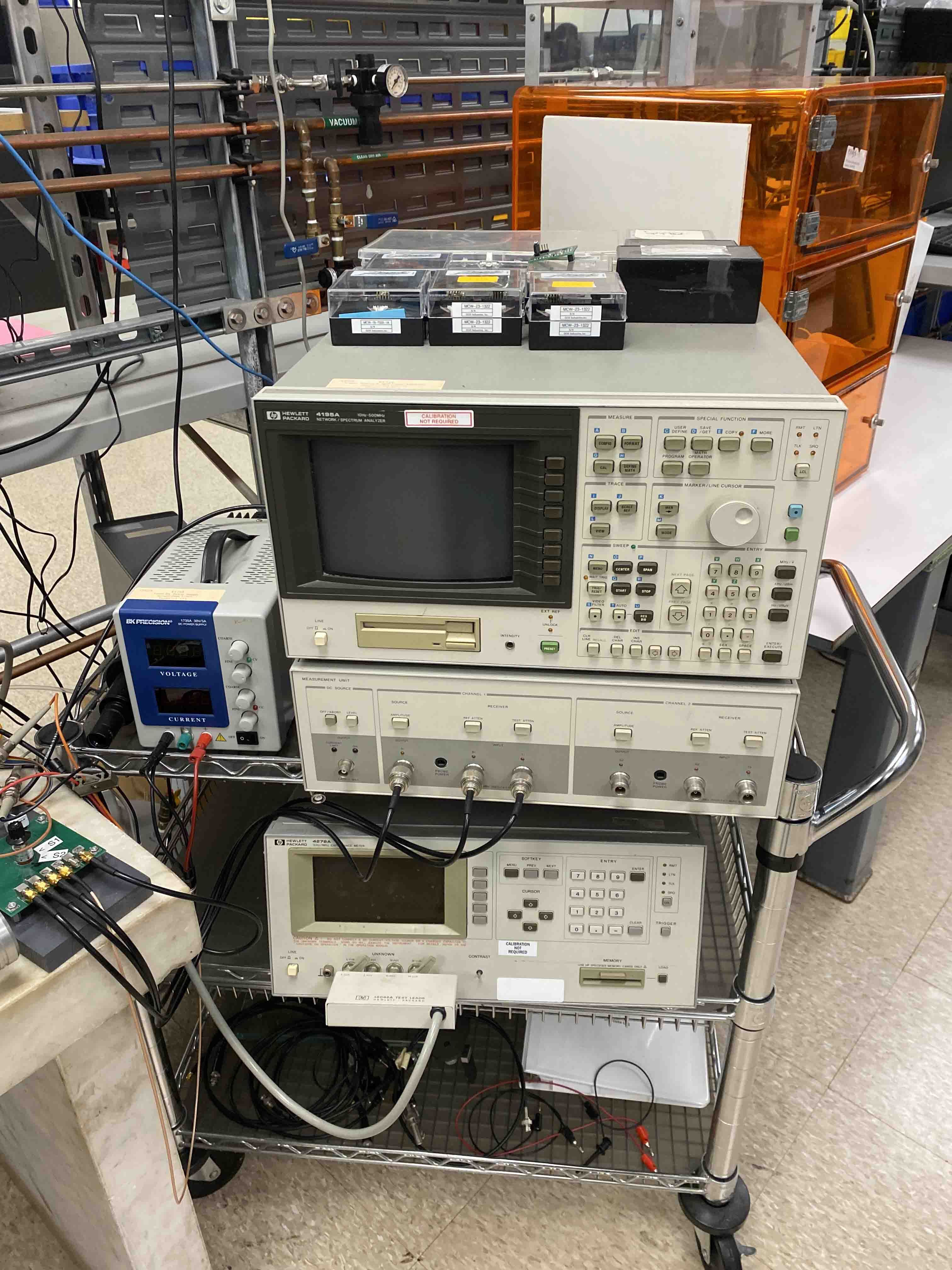 Photo Used AGILENT / HP / HEWLETT-PACKARD / KEYSIGHT 4195A For Sale