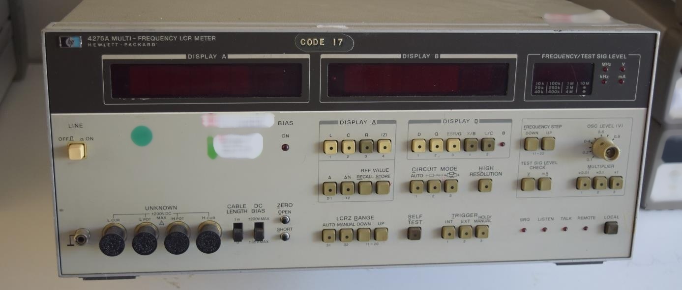Photo Used AGILENT / HP / HEWLETT-PACKARD / KEYSIGHT 4275A For Sale